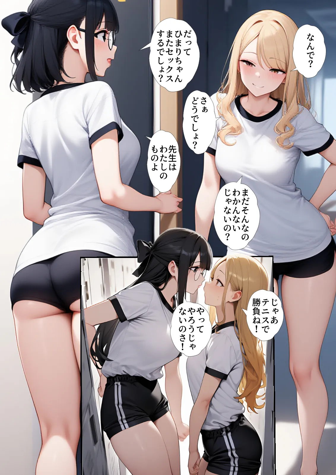 ギャルとメガネ委員長の学園性活2〜せんせ！私じゃダメなの？ギャルは先生を壊したい - 16ページ