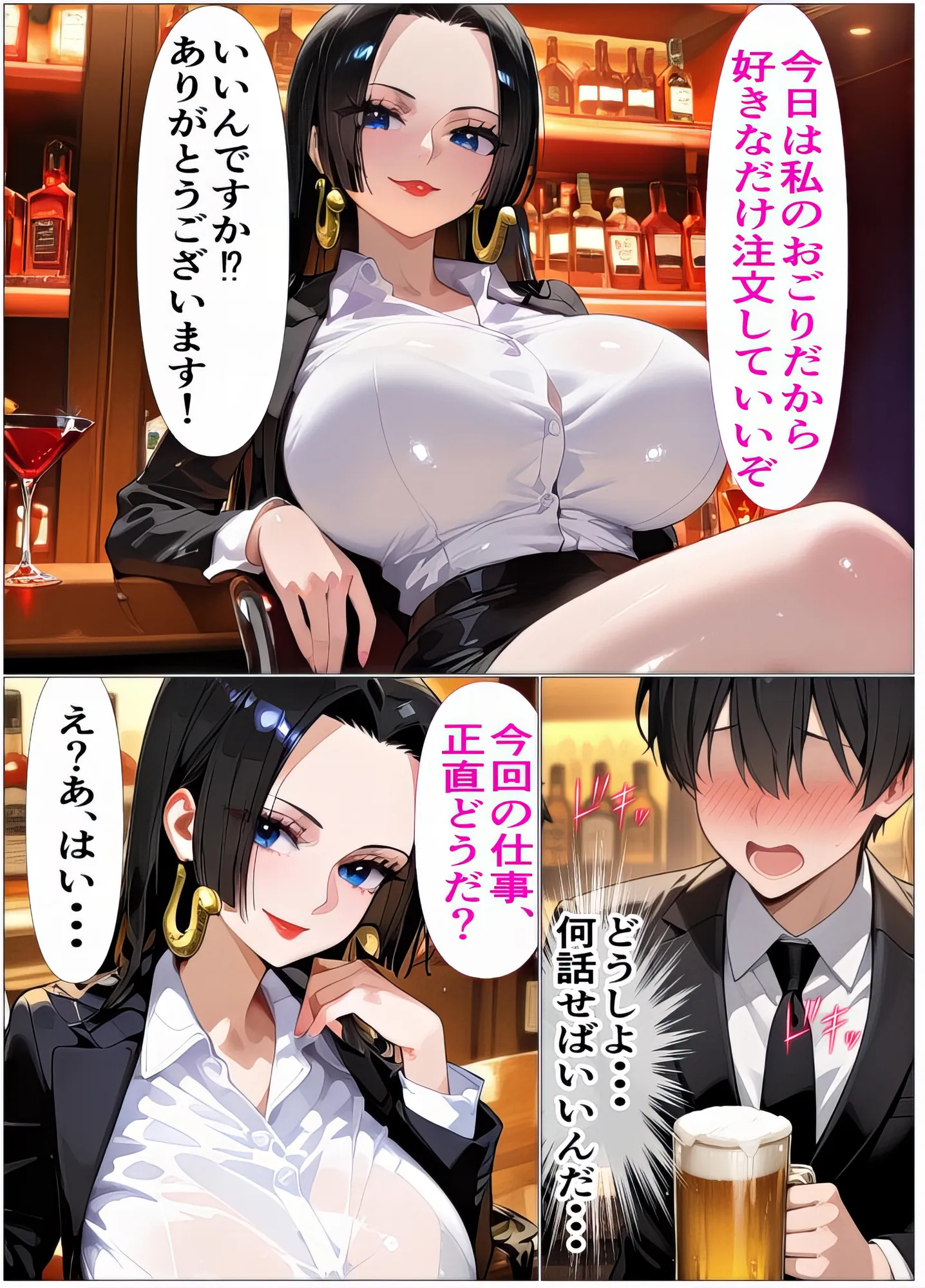 もしもハン〇ックが上司だったら〜自信がない部下と寝取らせ社外残業〜 - 8ページ