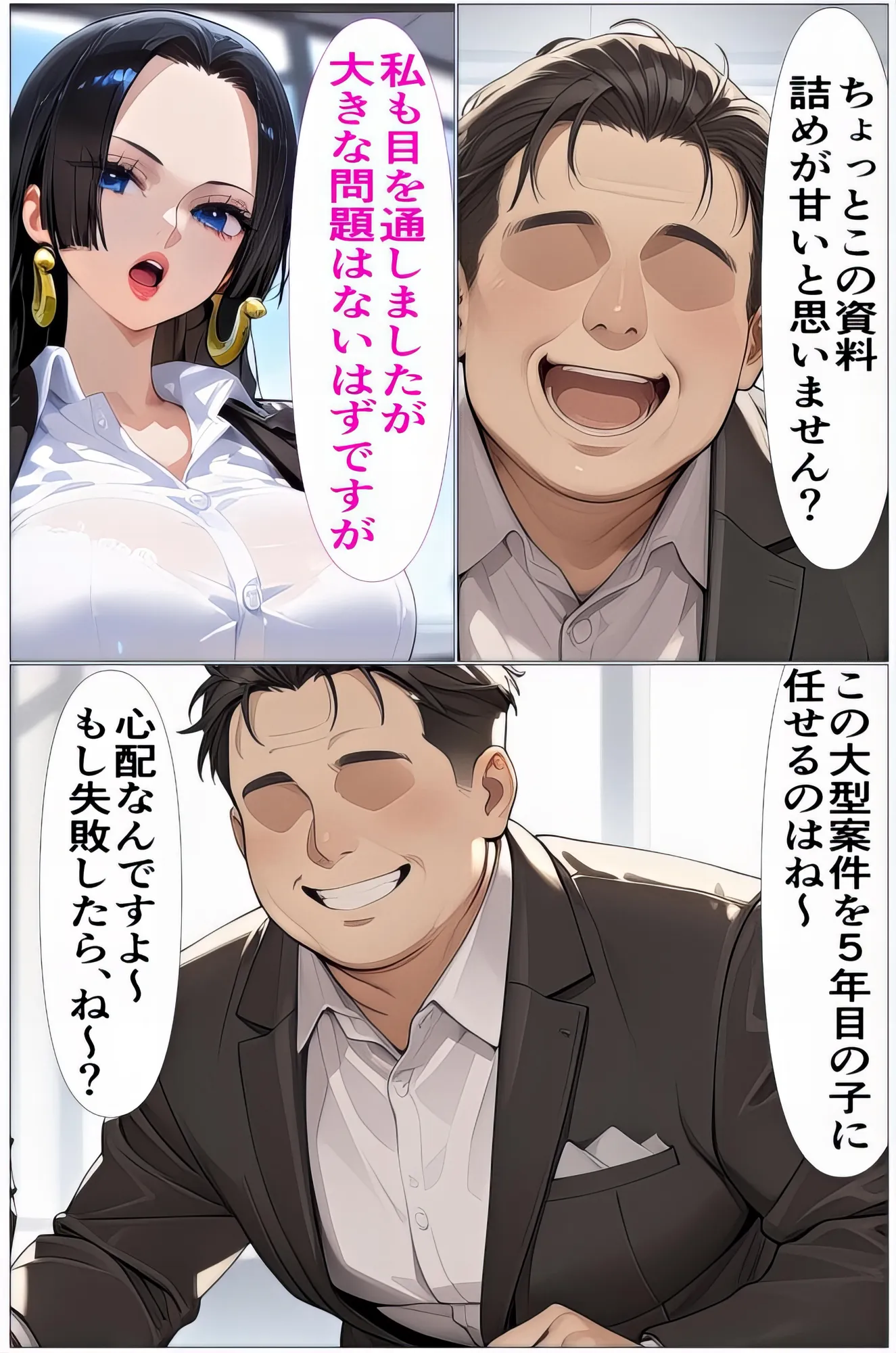 もしもハン〇ックが上司だったら〜自信がない部下と寝取らせ社外残業〜 - 23ページ