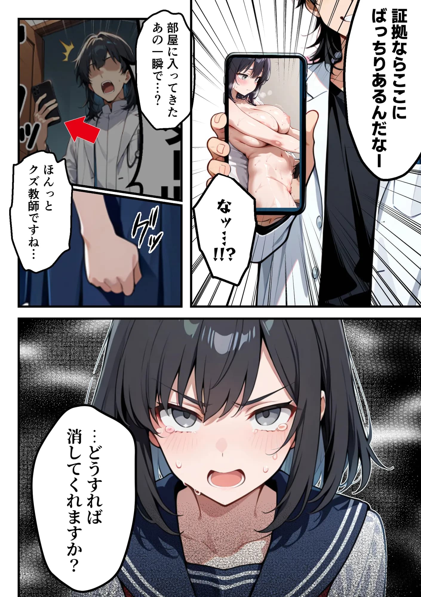 【朗報】彼氏持ち生徒会長さん、ローターが抜けなくなってしまう - 6ページ