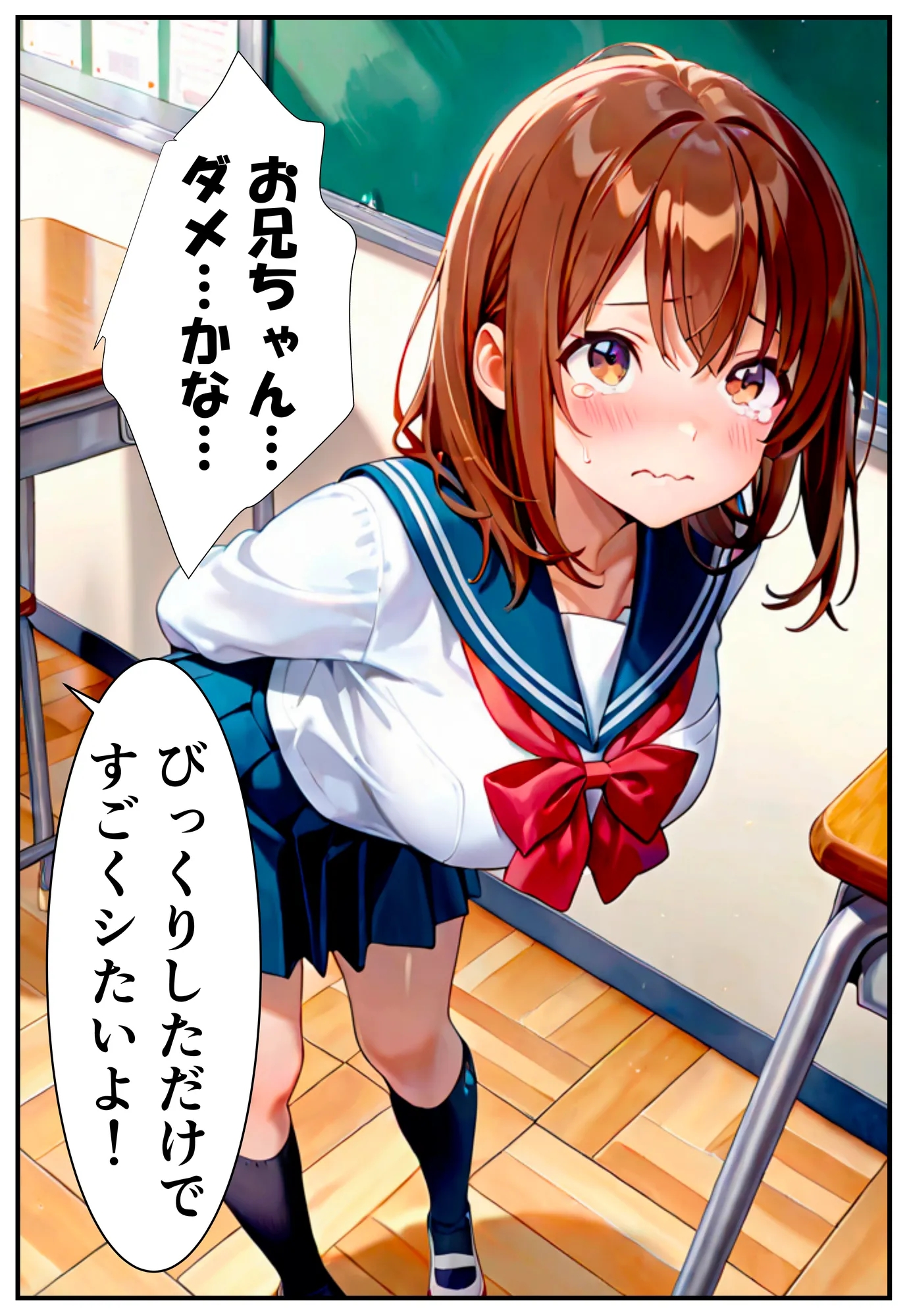 妹がスク水で襲ってきた！＜コスプレイラスト集特典付き＞ - 7ページ