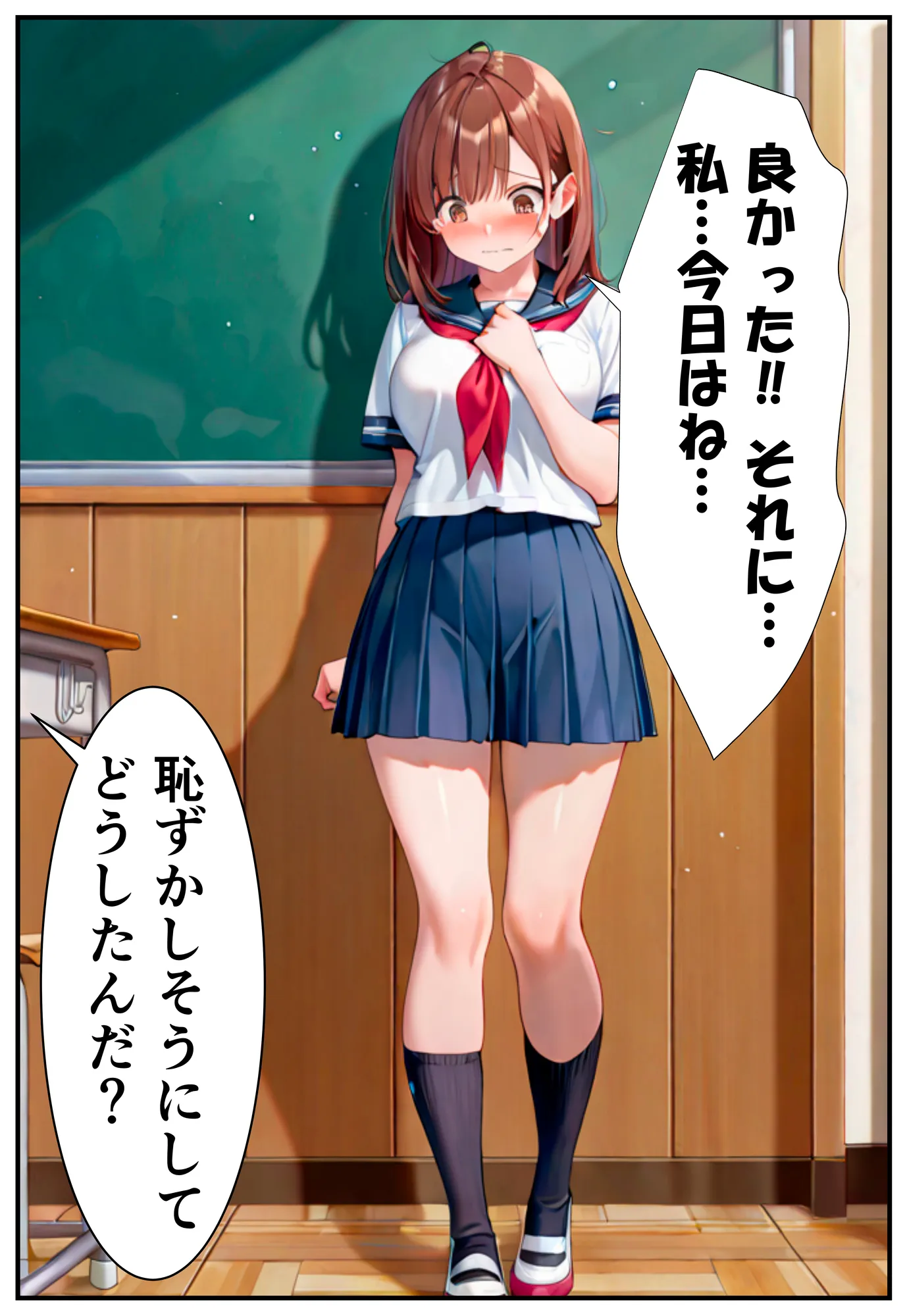 妹がスク水で襲ってきた！＜コスプレイラスト集特典付き＞ - 8ページ