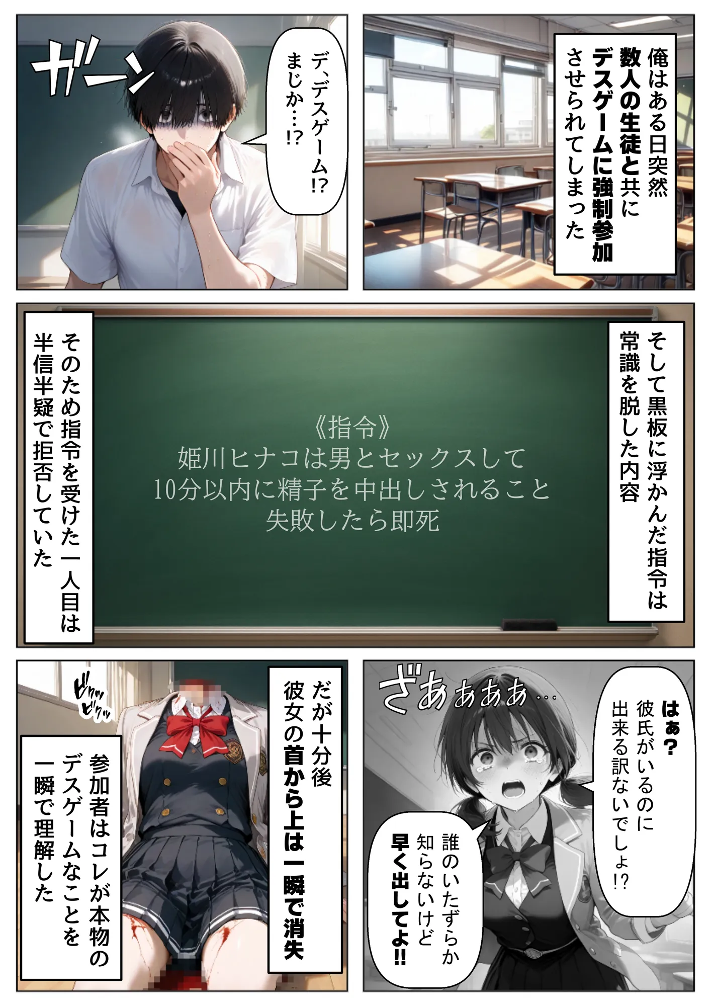 ロシデレ美少女とデスゲーム♂に参加したら《前編》 - 1ページ