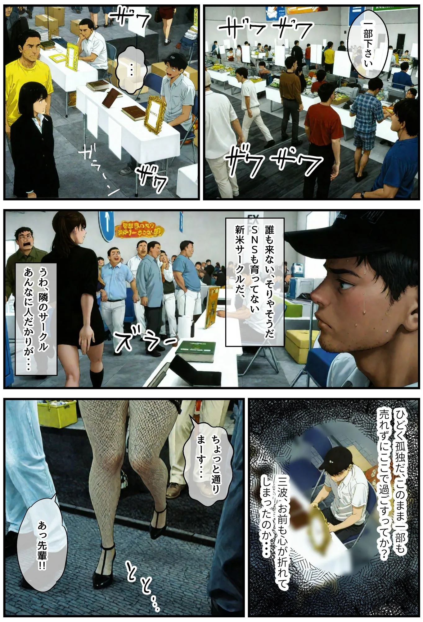 地味でオタクな女子とエロ漫画作ることになったんだが  コスプレ同人即売会編 - 4ページ