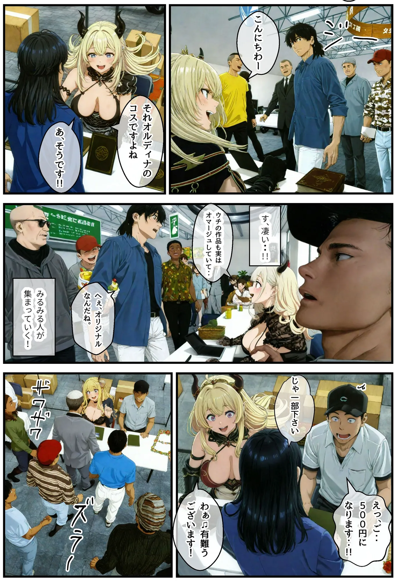 地味でオタクな女子とエロ漫画作ることになったんだが  コスプレ同人即売会編 - 6ページ