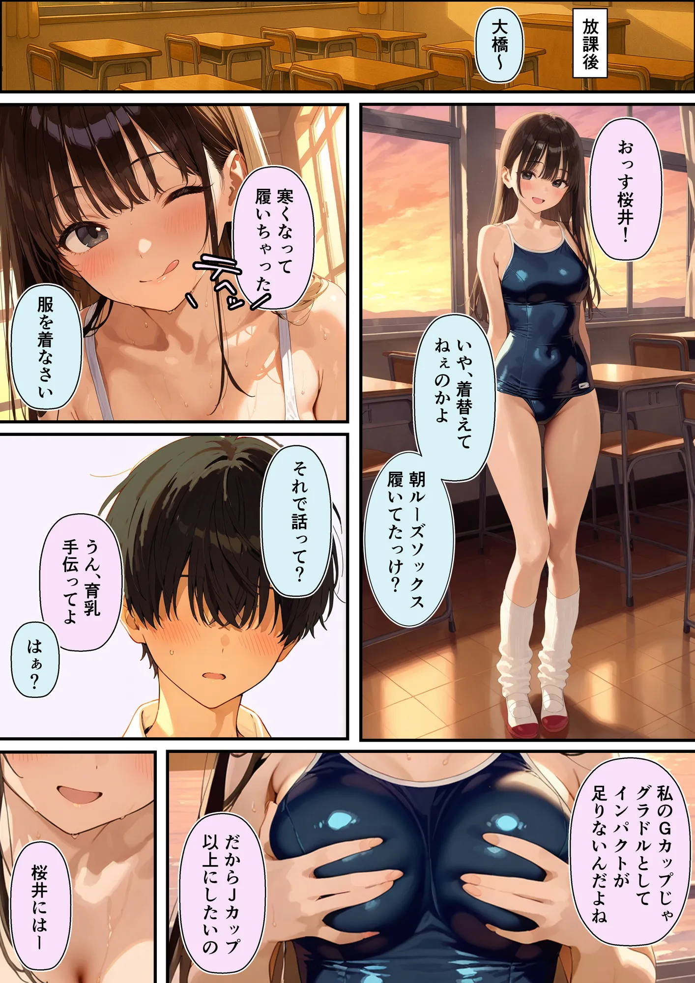 グラドル志望の強気な同級生を騙してメス堕ちさせた話 - 5ページ