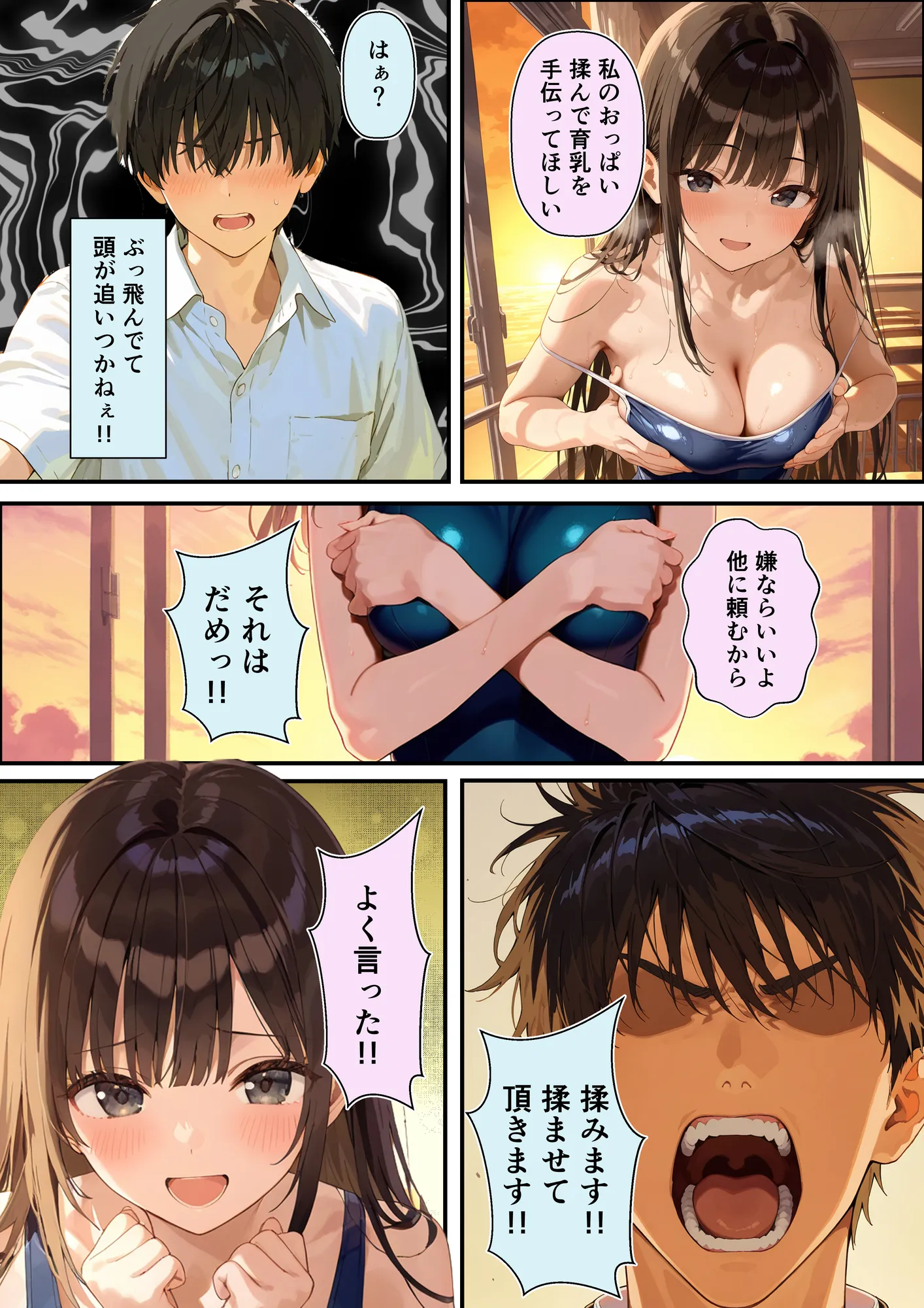 グラドル志望の強気な同級生を騙してメス堕ちさせた話 - 6ページ