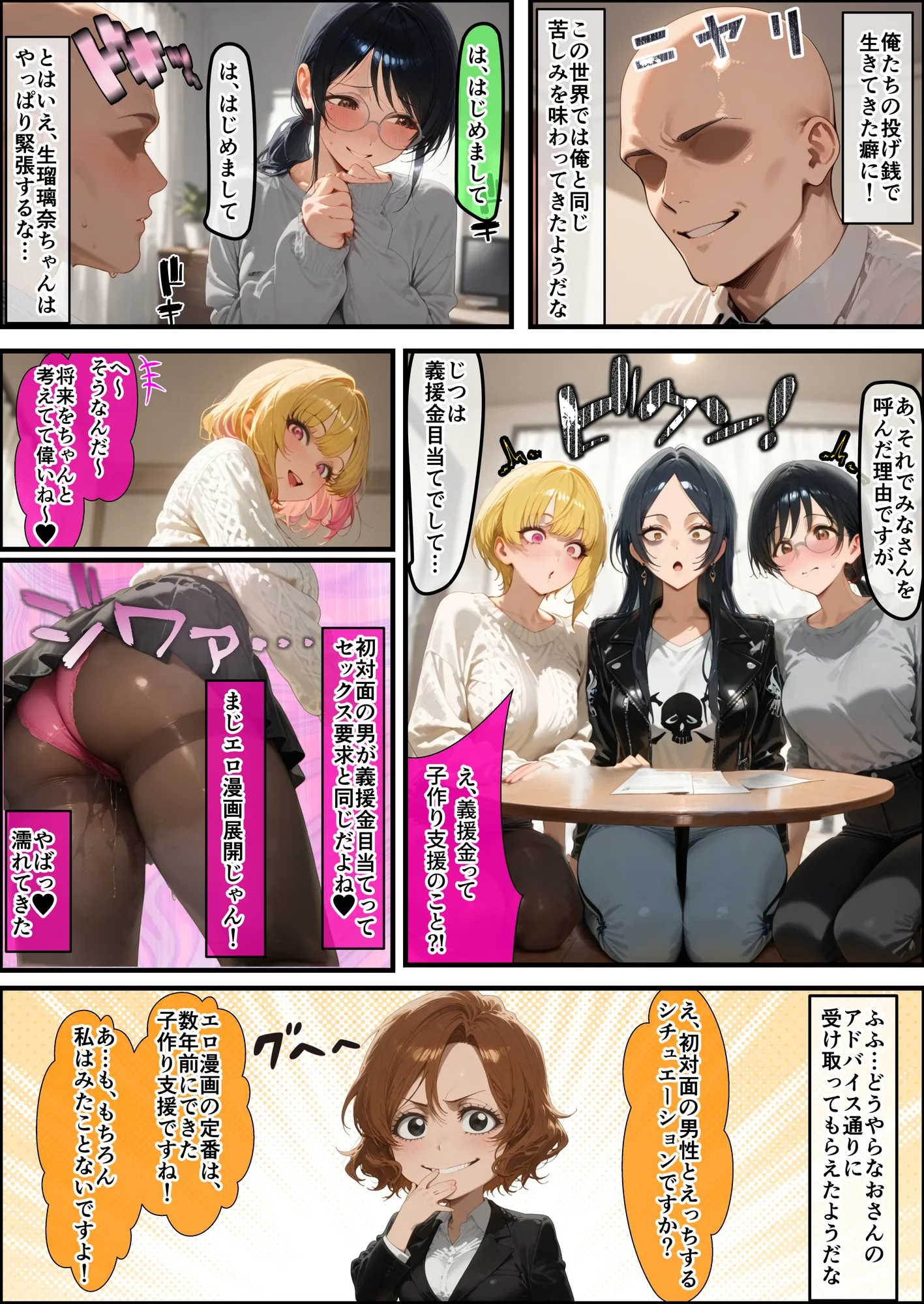 貞操逆転世界では元推し達が処女をこじらせてチン媚びしてくる - 23ページ