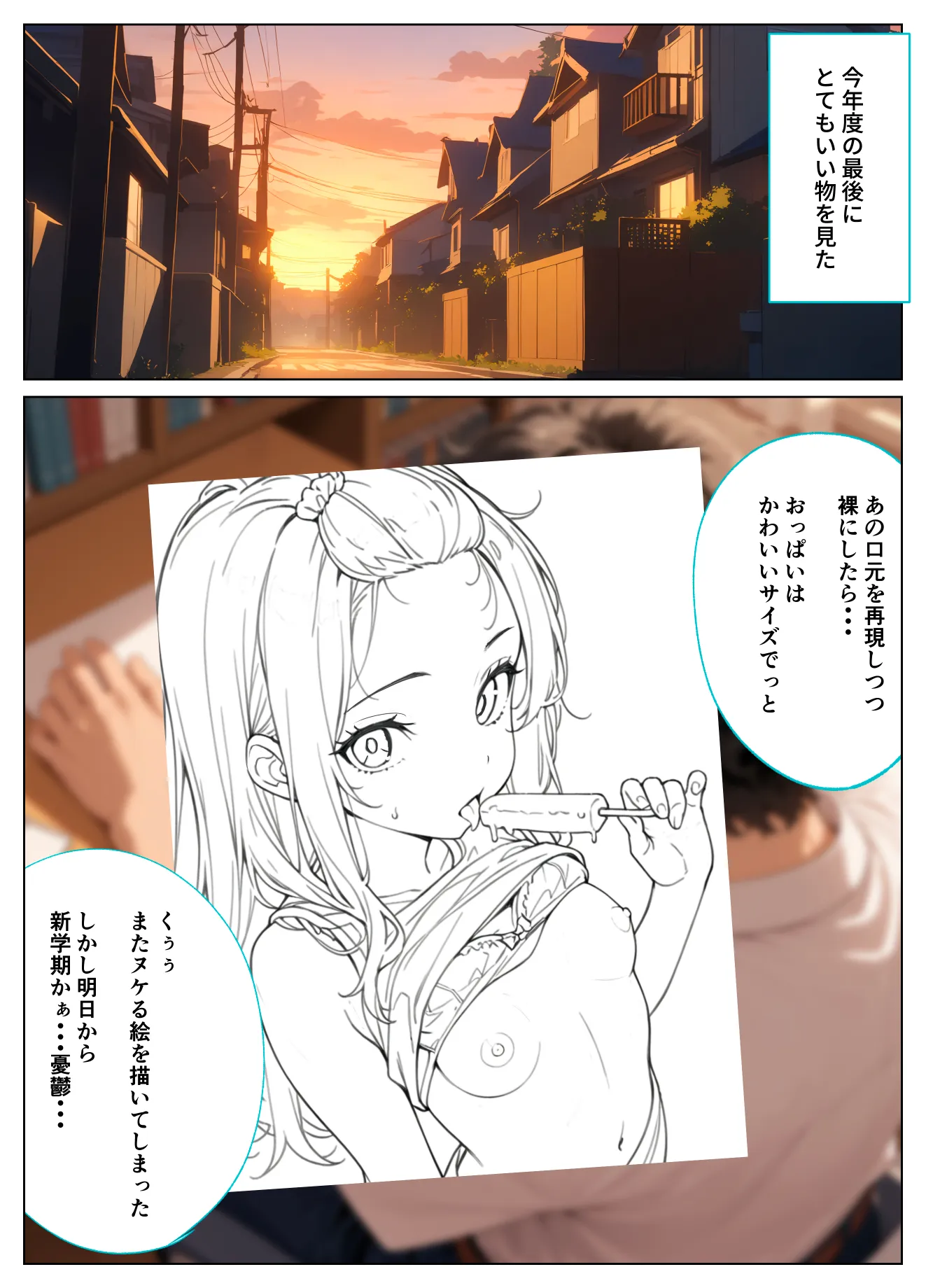 童貞モブがハーレム主人公になるまであと100日〜ぼっちメガネにイカされて〜 - 7ページ