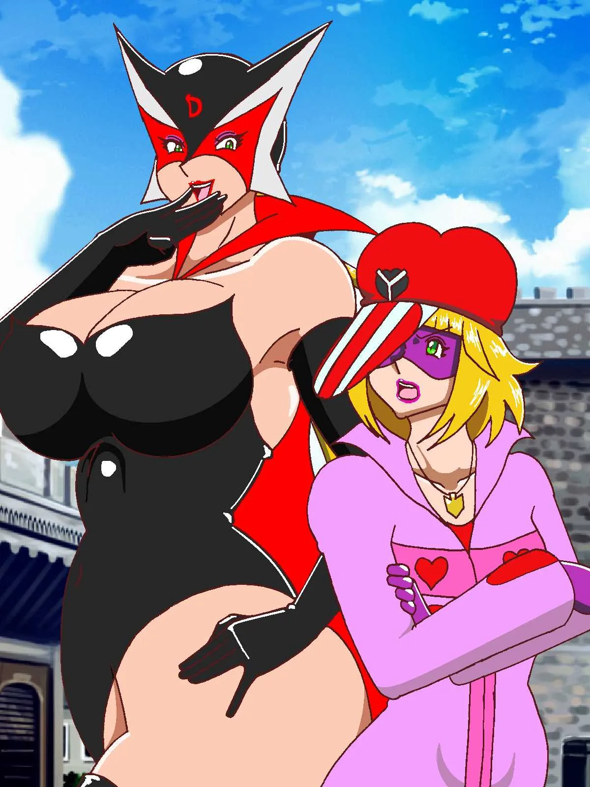 勝手にVS？  善悪ヒロイン対決だコロン - 5ページ