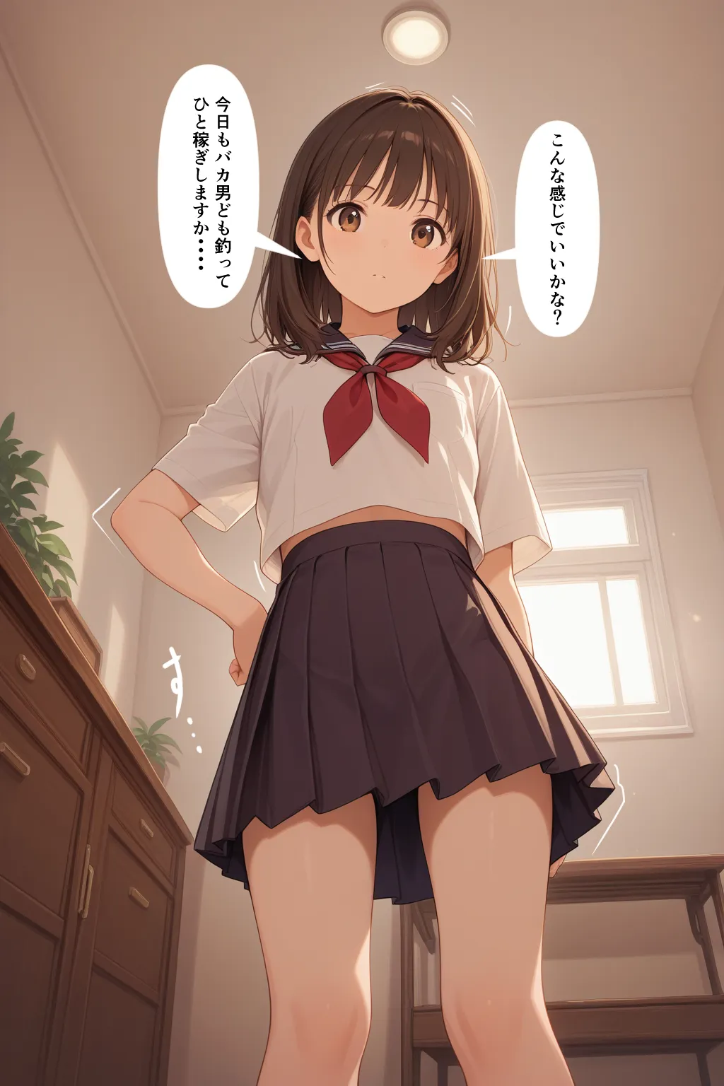 LIVE配信で生意気な娘の身元を特定してお仕置きした件 - 1ページ