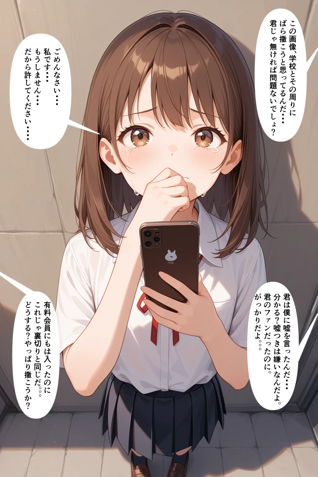 LIVE配信で生意気な娘の身元を特定してお仕置きした件 - 7ページ