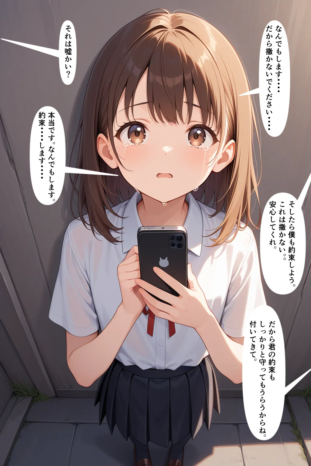 LIVE配信で生意気な娘の身元を特定してお仕置きした件 - 8ページ