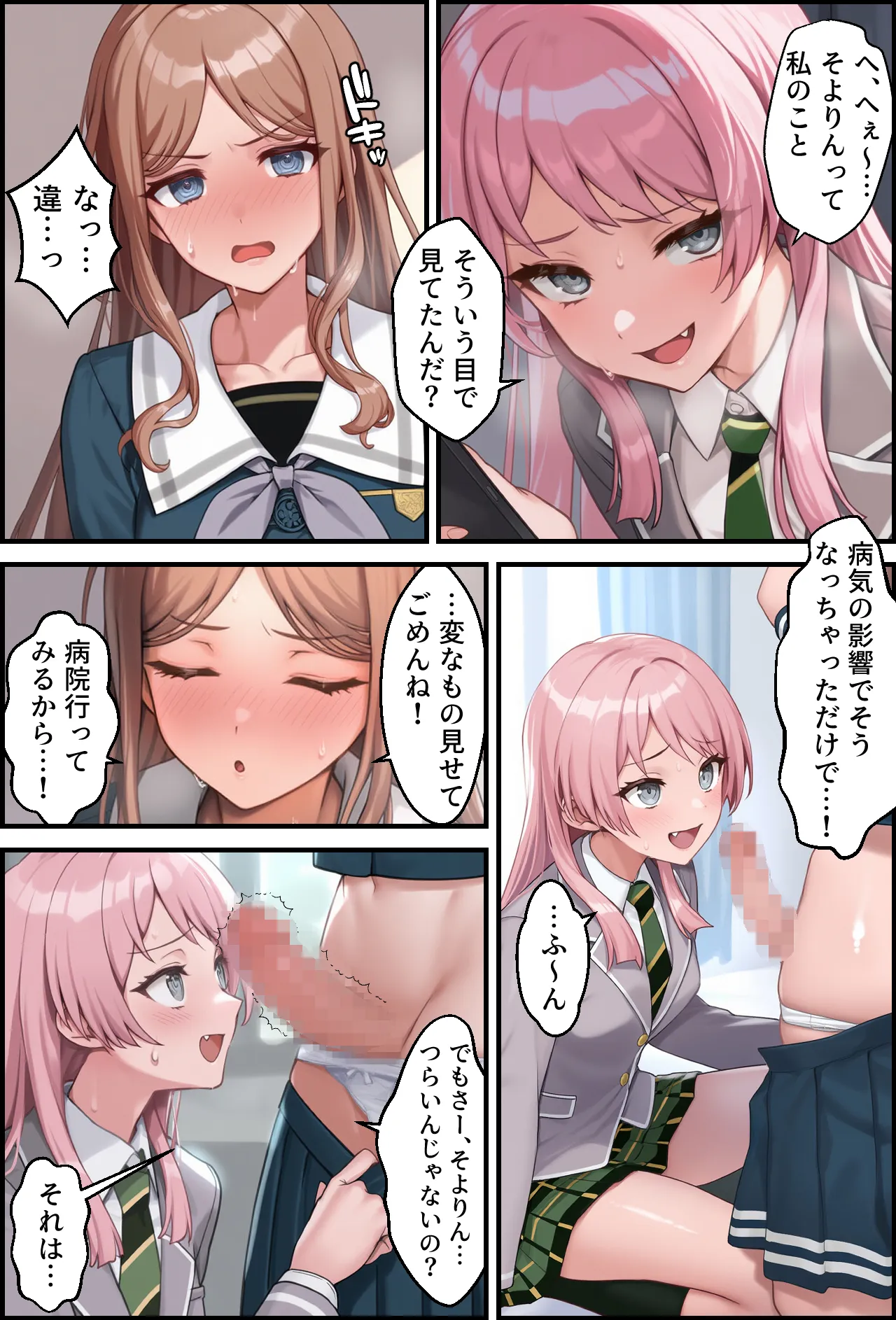 輪沈顎 生えちゃったのでバンドメンバーに処理してもらうお話 - 2ページ