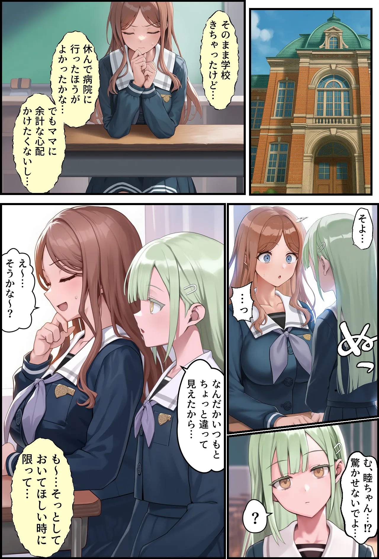 輪沈顎 生えちゃったのでバンドメンバーに処理してもらうお話 - 6ページ