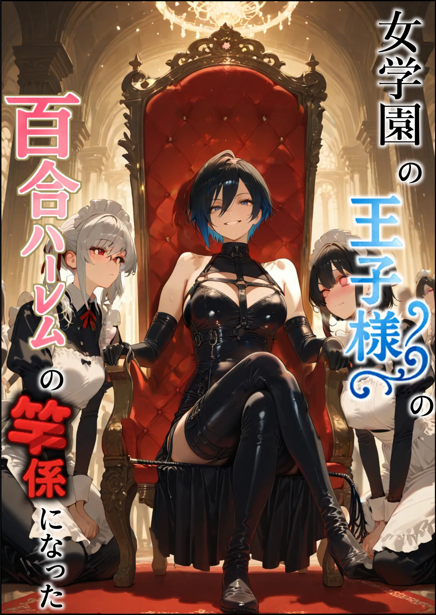 女学園の王子様♀の百合ハーレムの竿係になった2 - 2ページ