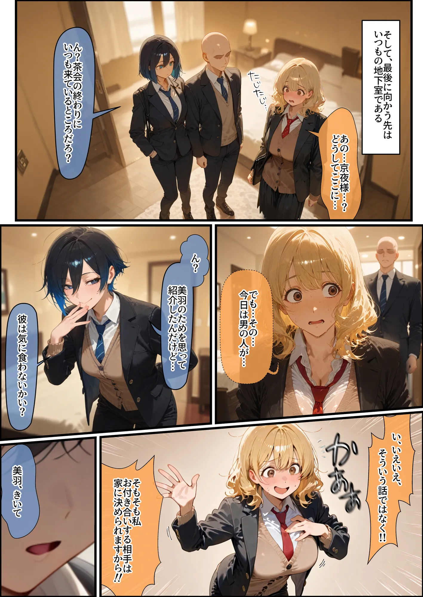 女学園の王子様♀の百合ハーレムの竿係になった2 - 6ページ