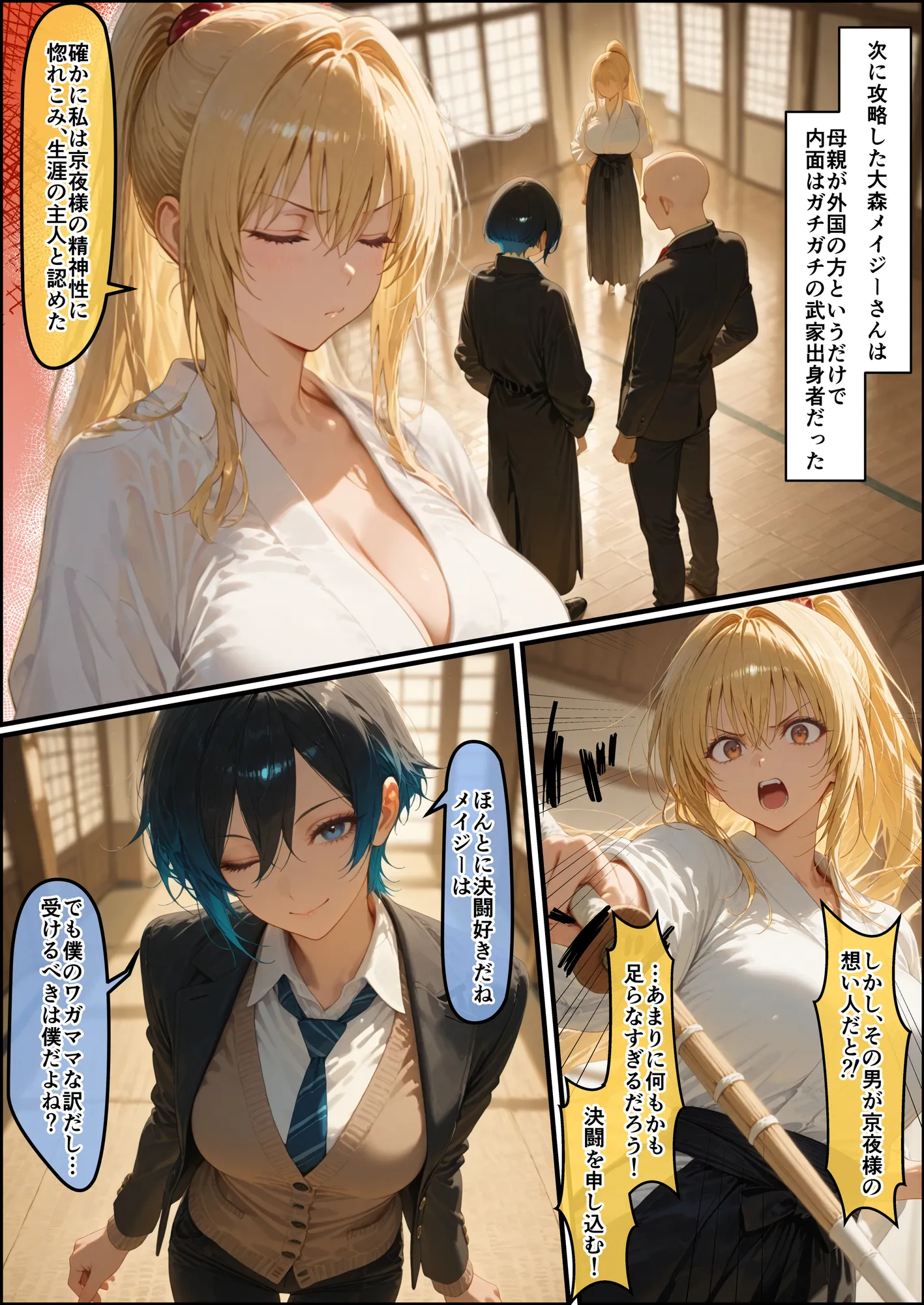 女学園の王子様♀の百合ハーレムの竿係になった2 - 10ページ