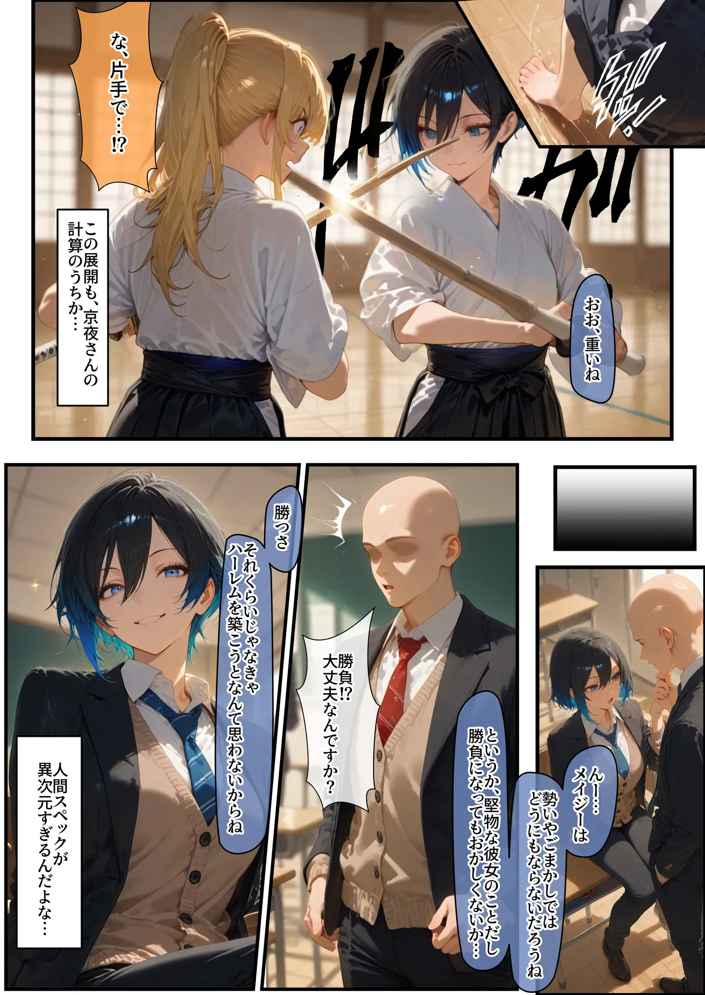 女学園の王子様♀の百合ハーレムの竿係になった2 - 11ページ