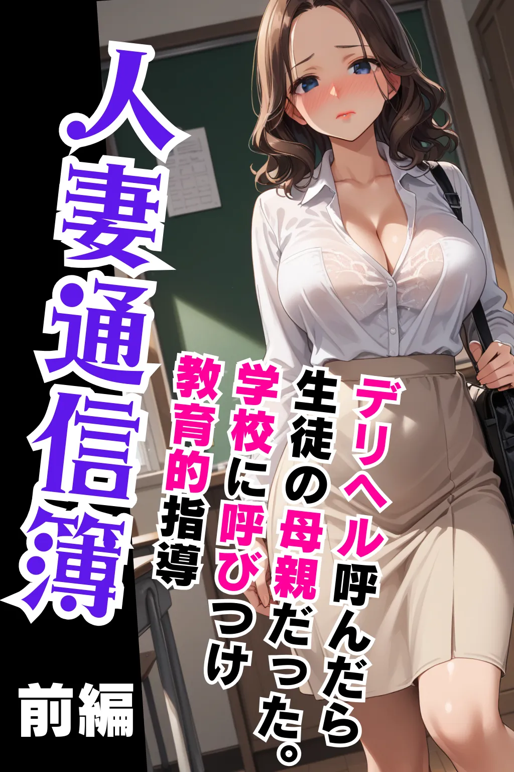 人妻通信簿 前編 〜デリヘル呼んだら生徒の母親。学校に呼びつけ教育的指導〜 - 1ページ