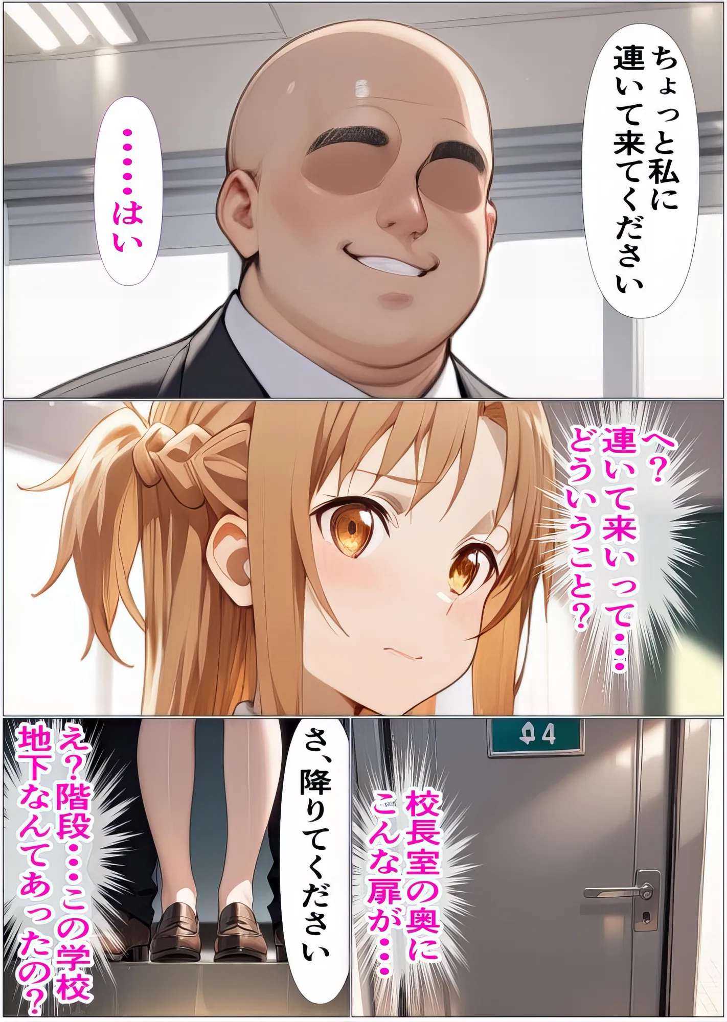 拘束監禁拷問され家畜兼、肉便器にさせられたアスナ〜搾乳機にさせられ調教される〜 - 6ページ