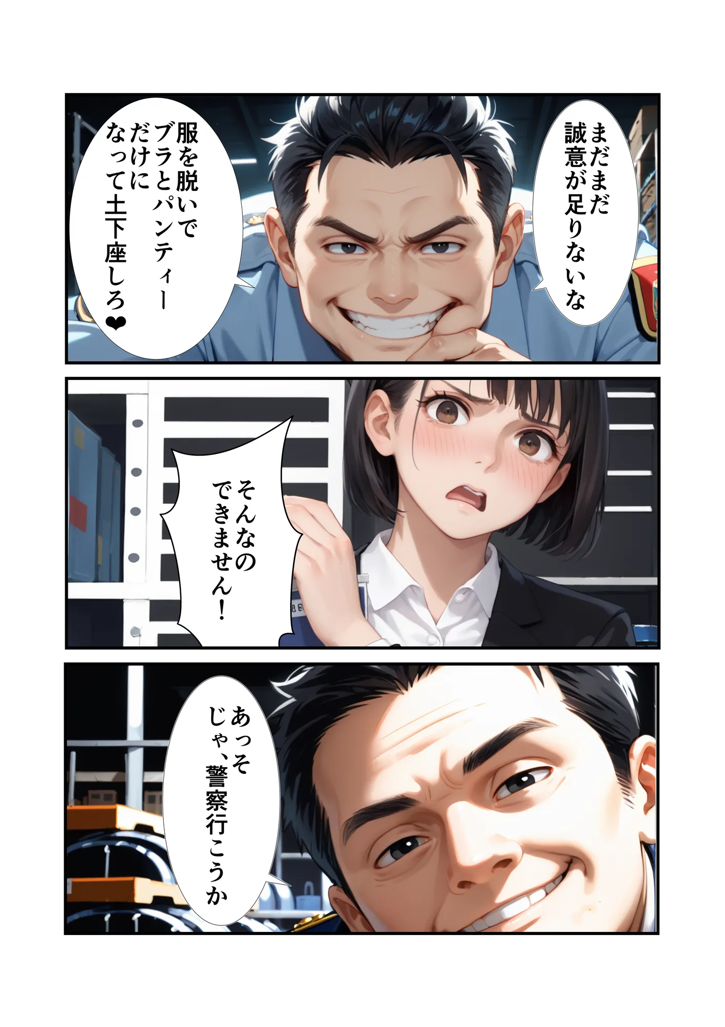 万引き女恥辱の調教総集編 - 6ページ