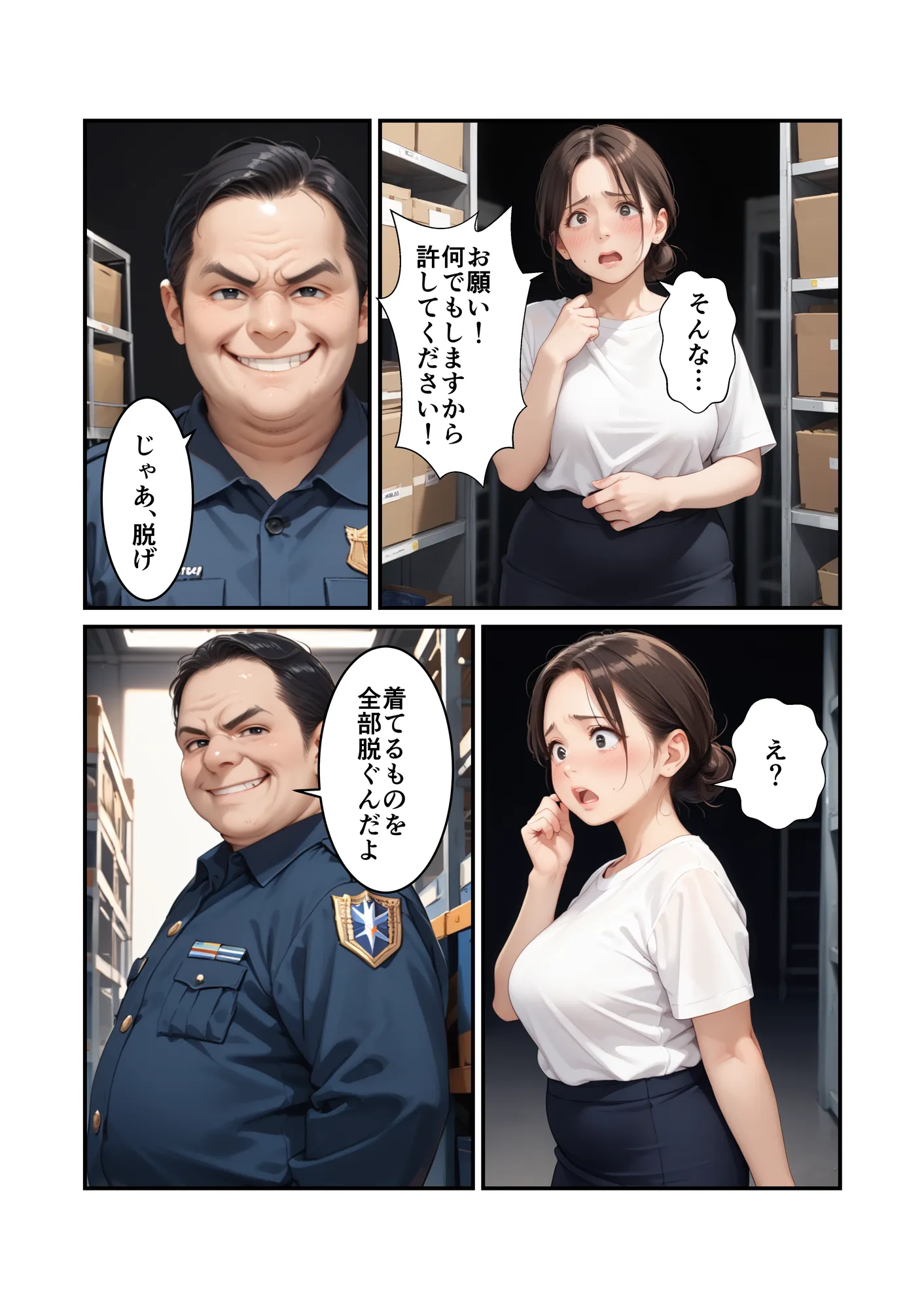 万引き女恥辱の調教総集編 - 12ページ