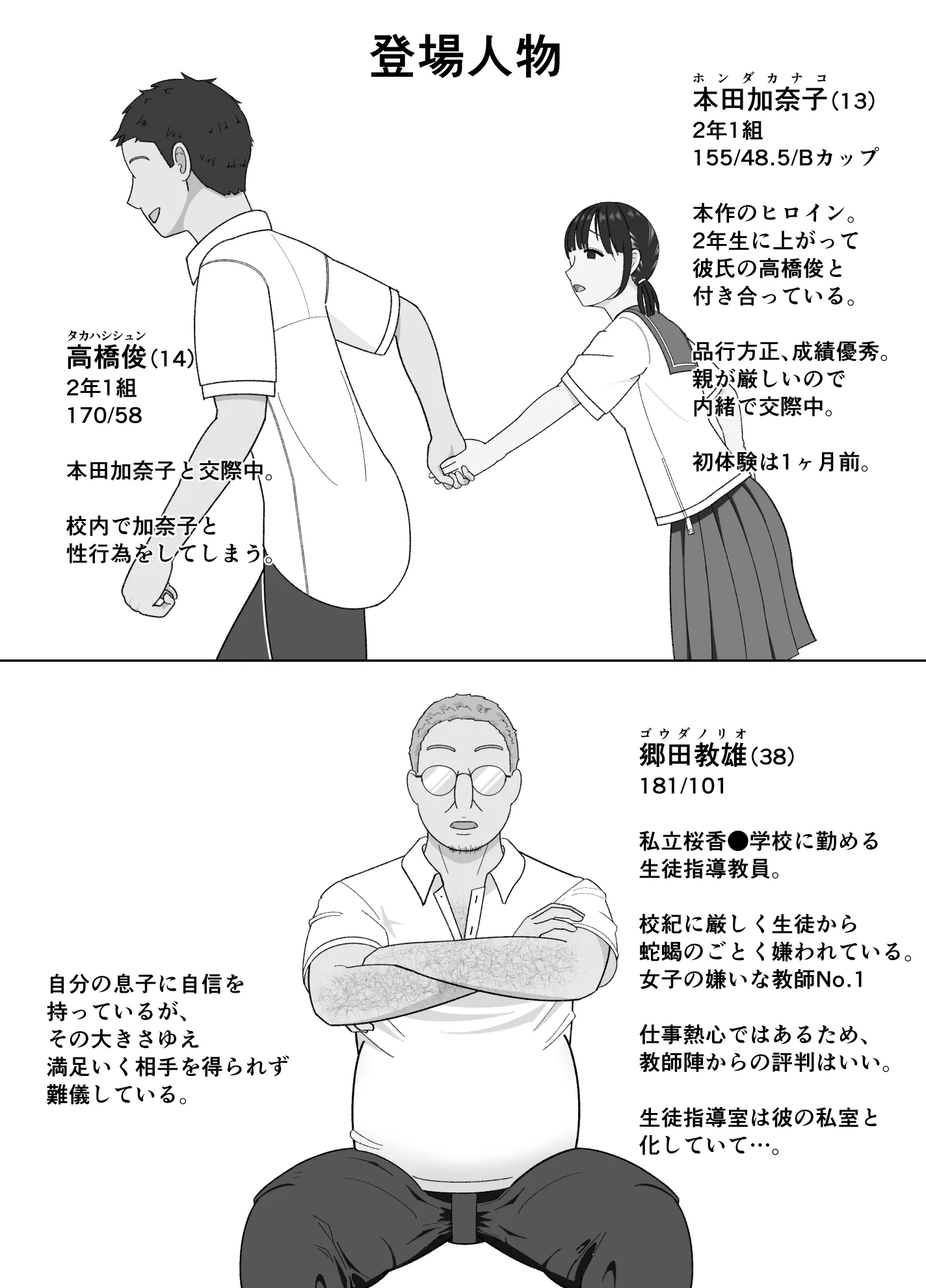 19cmが挿入るまで〜NTR拡張指導〜 - 1ページ