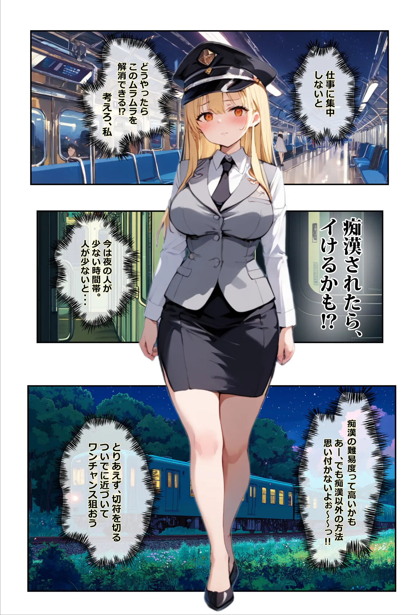 痴●されたいだけの学年1位をNTRの中で肉便器にした話〜中出し列車で働くビッチ〜 - 6ページ