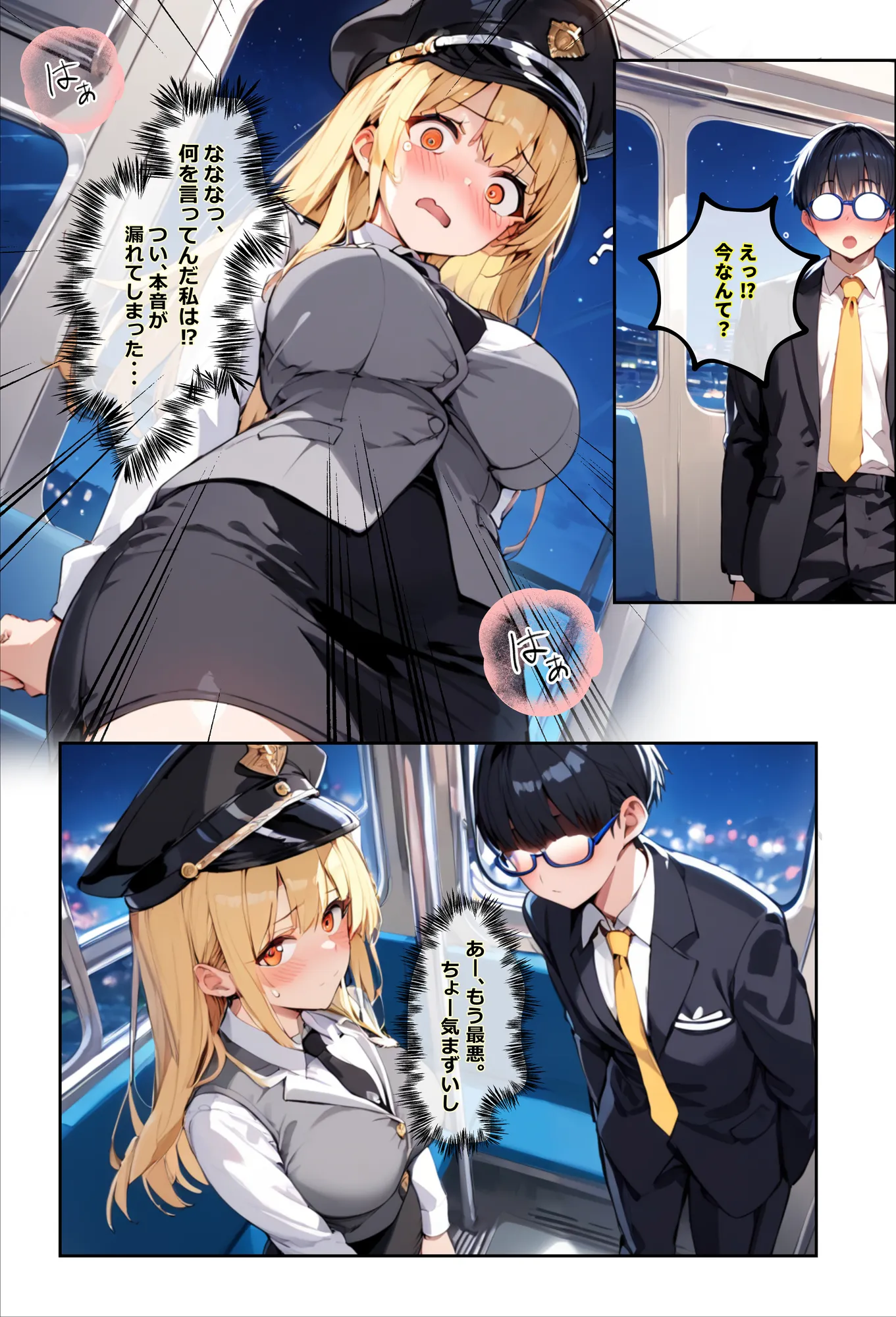 痴●されたいだけの学年1位をNTRの中で肉便器にした話〜中出し列車で働くビッチ〜 - 8ページ