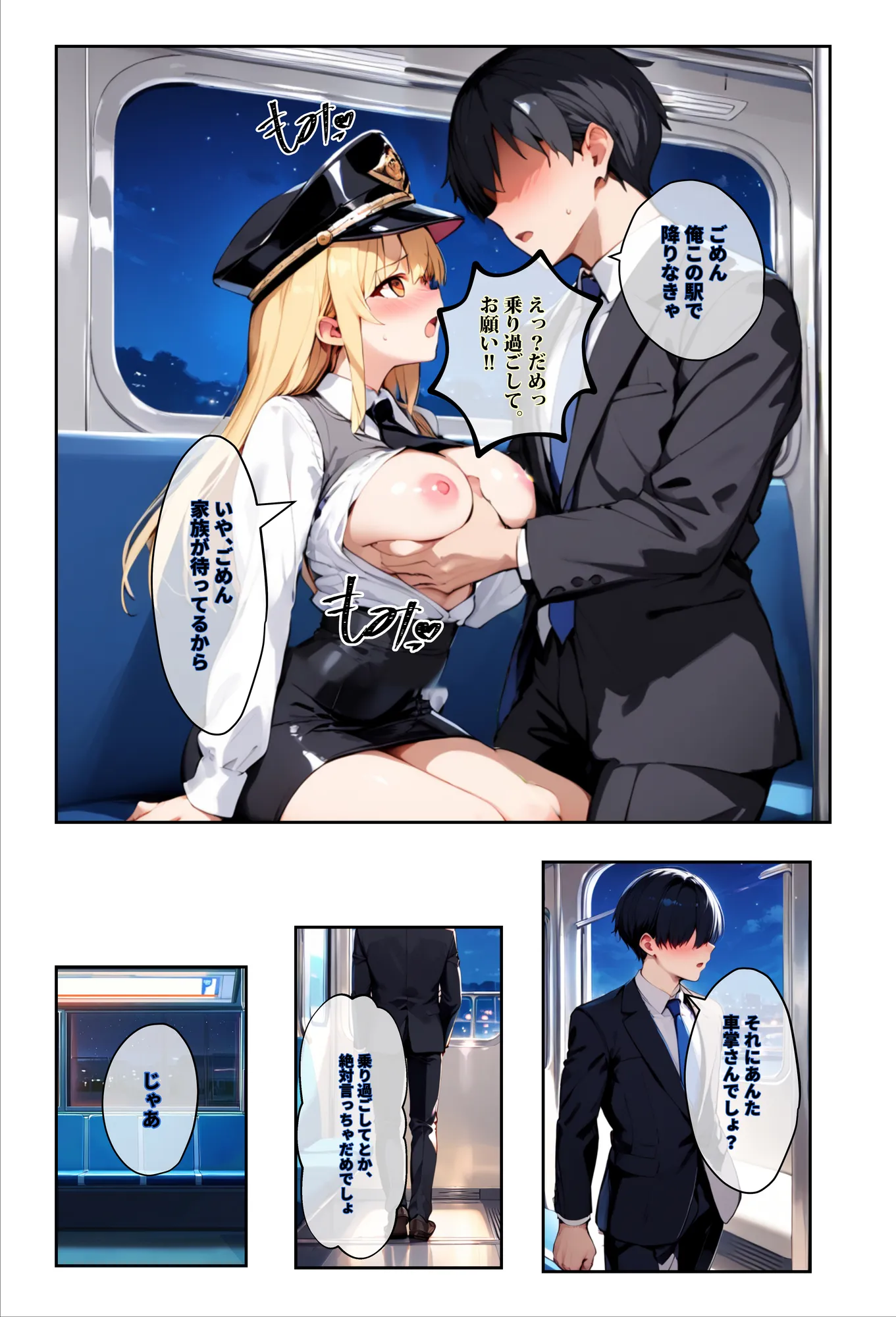 痴●されたいだけの学年1位をNTRの中で肉便器にした話〜中出し列車で働くビッチ〜 - 21ページ