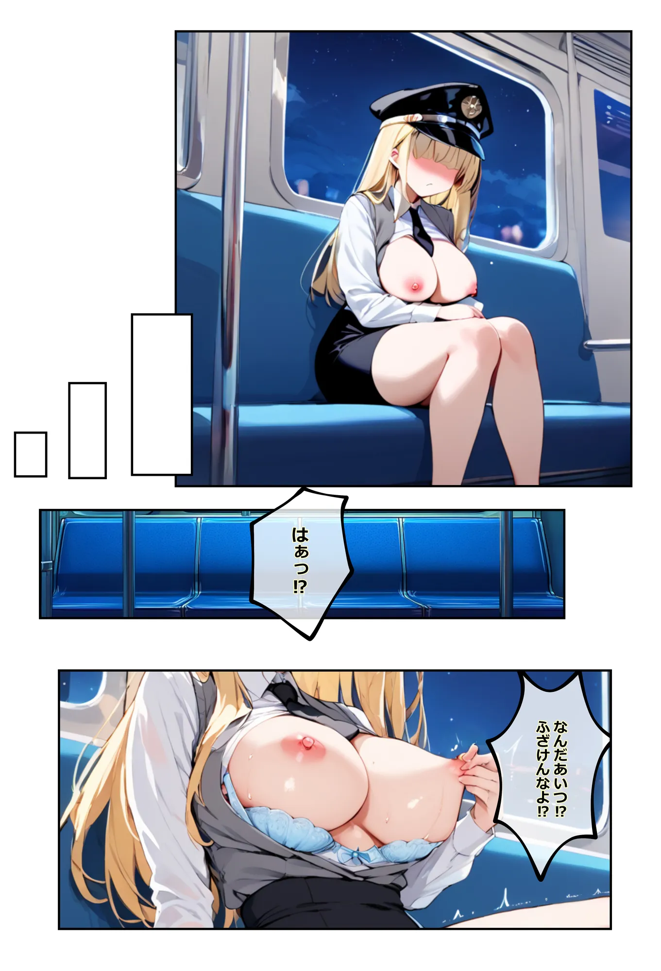 痴●されたいだけの学年1位をNTRの中で肉便器にした話〜中出し列車で働くビッチ〜 - 22ページ