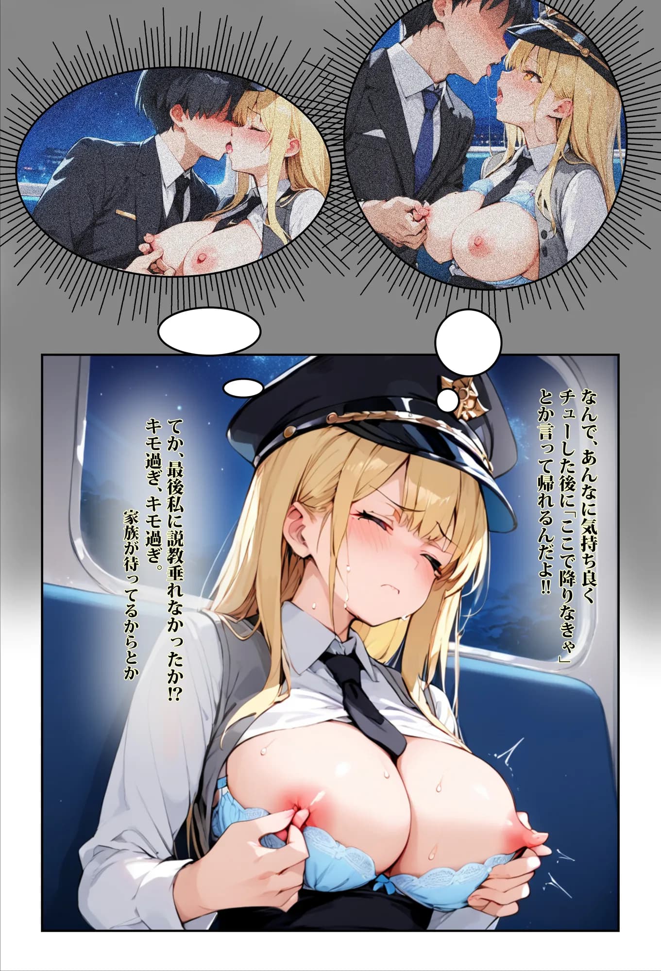 痴●されたいだけの学年1位をNTRの中で肉便器にした話〜中出し列車で働くビッチ〜 - 25ページ