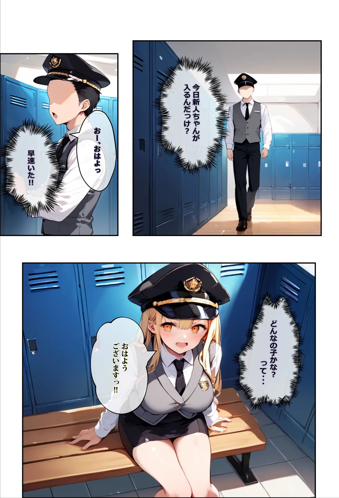 痴●されたいだけの学年1位をNTRの中で肉便器にした話〜中出し列車で働くビッチ〜 - 34ページ