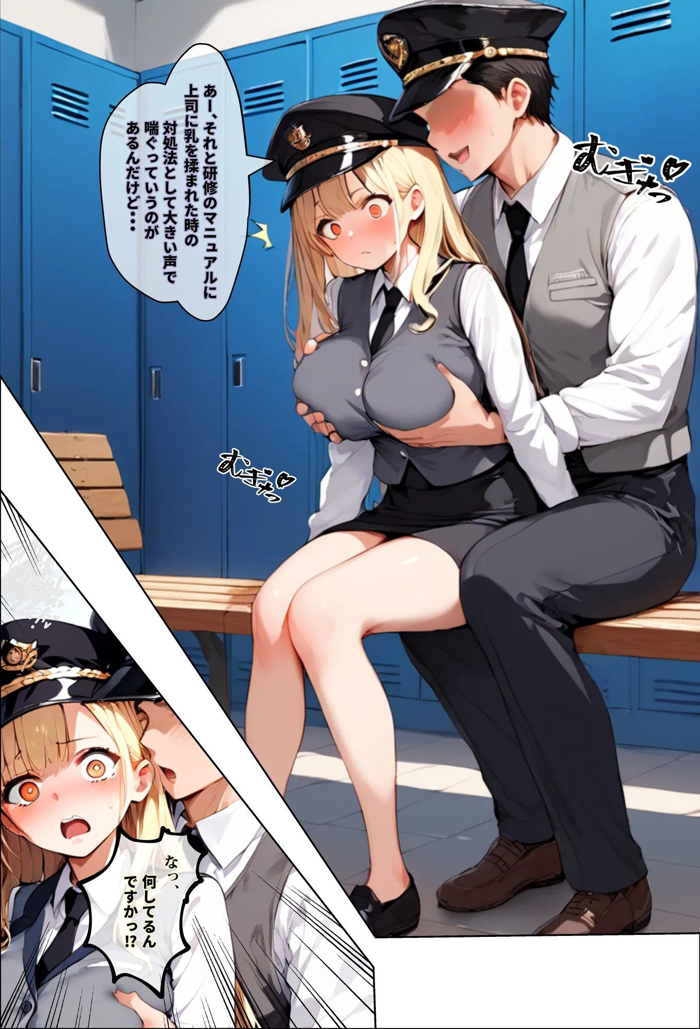 痴●されたいだけの学年1位をNTRの中で肉便器にした話〜中出し列車で働くビッチ〜 - 46ページ