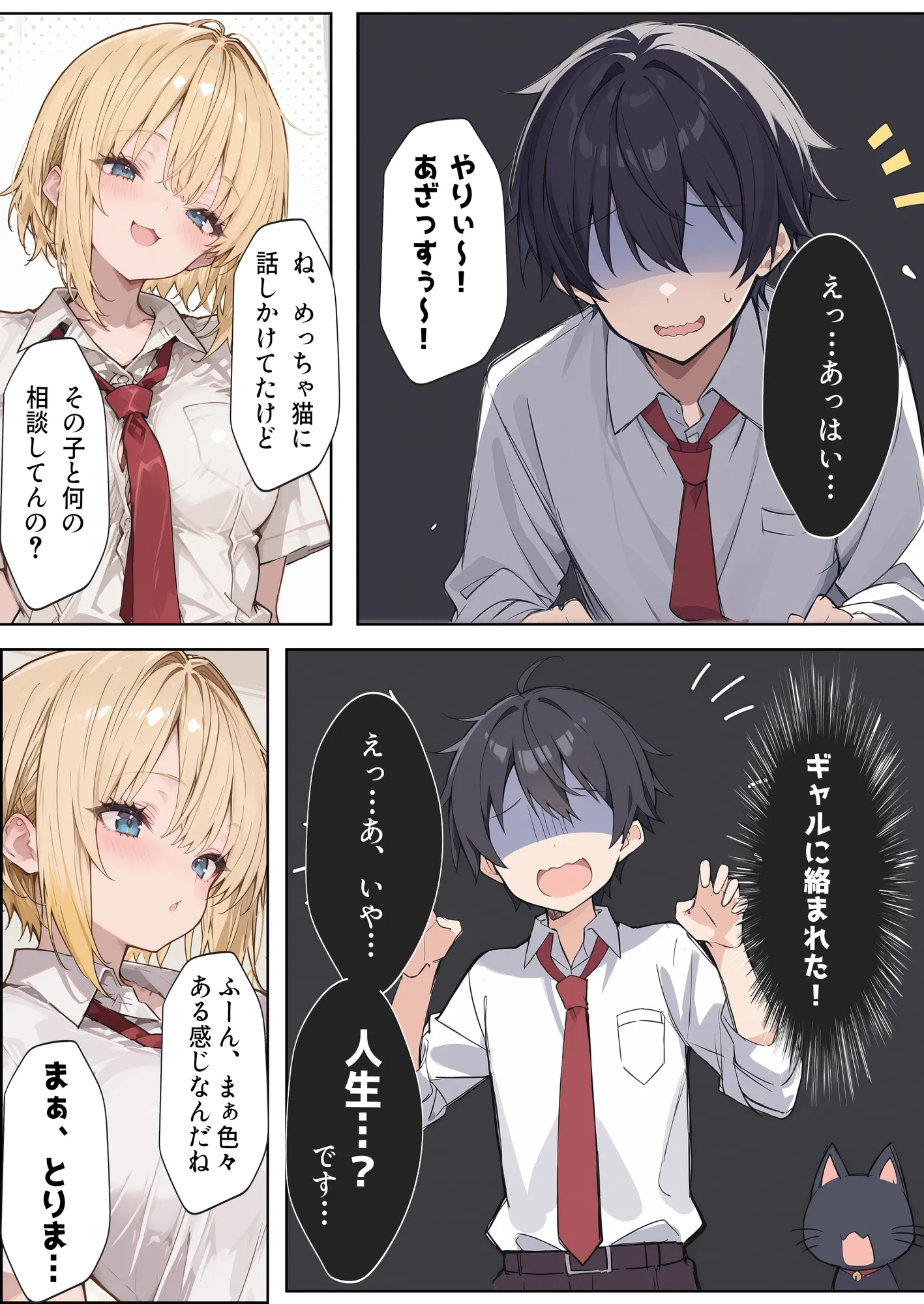 猫カフェで金髪ギャルが童貞くんを拾った件 - 10ページ