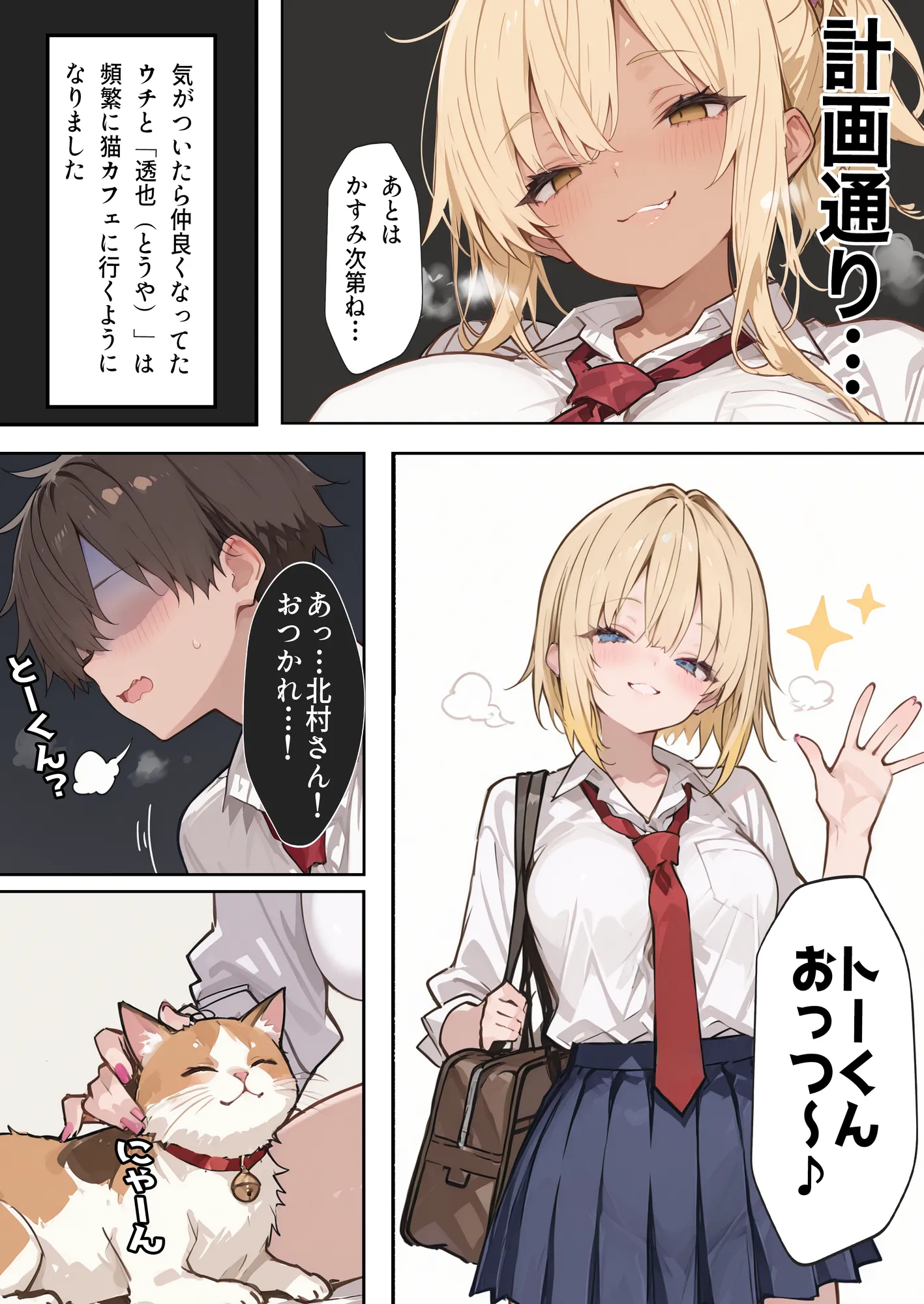 猫カフェで金髪ギャルが童貞くんを拾った件 - 13ページ