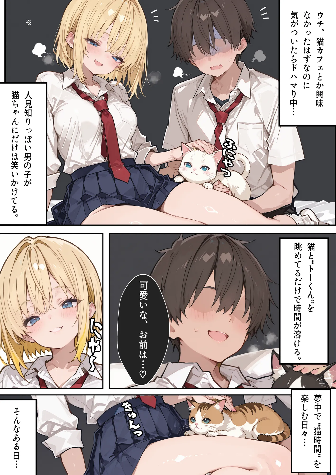 猫カフェで金髪ギャルが童貞くんを拾った件 - 14ページ