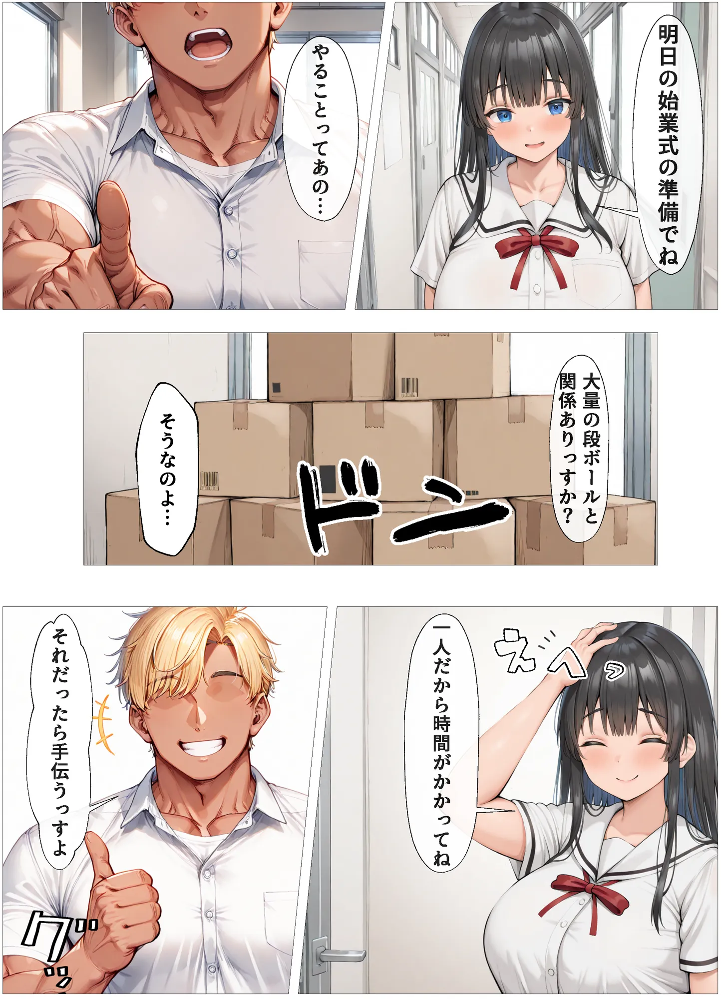 寝取られたくなくて超努力したら…寝取り男要素満載になってハーレムをする 〜生徒会長は激エロでセックスも優等生〜 - 18ページ