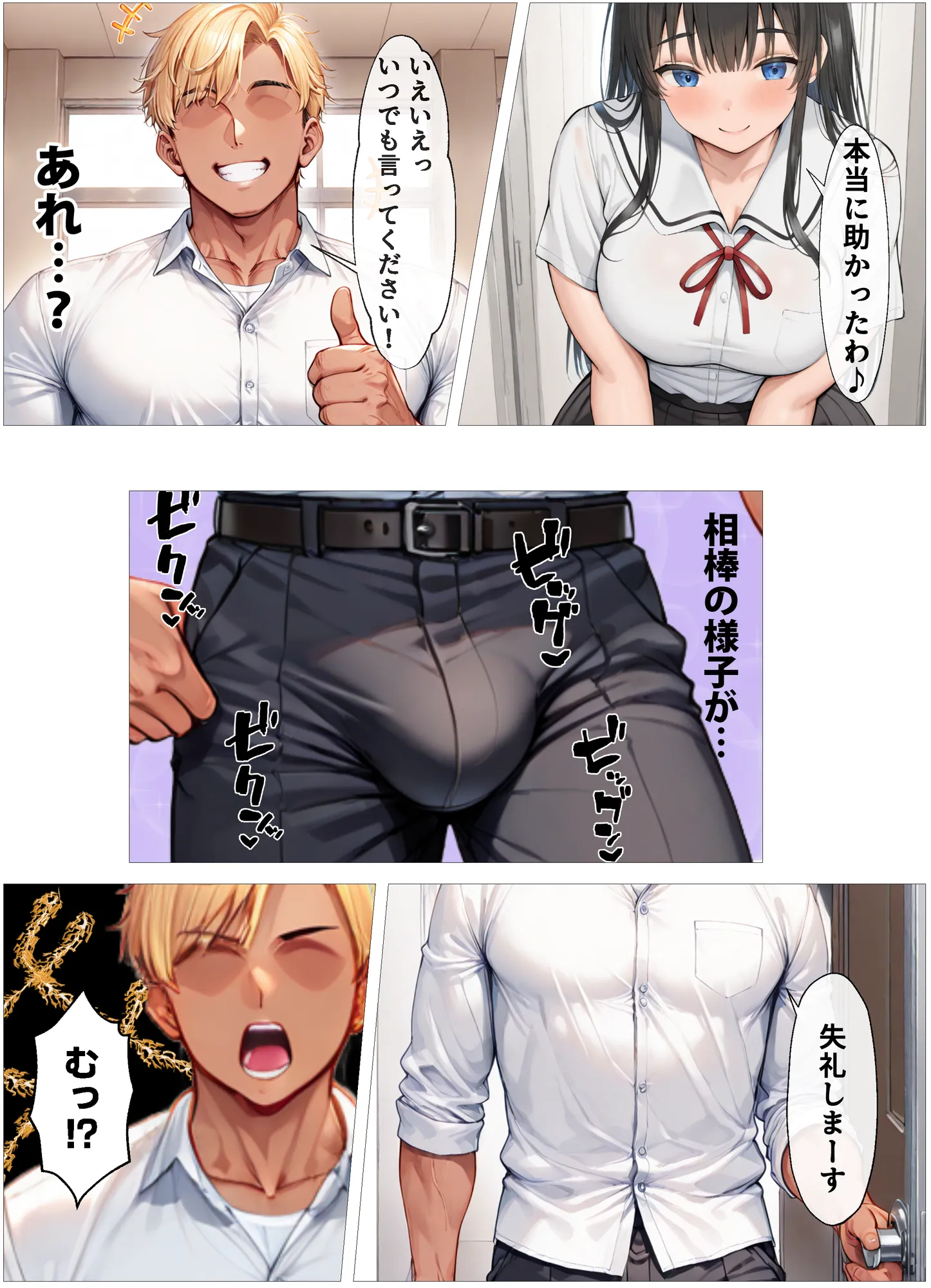 寝取られたくなくて超努力したら…寝取り男要素満載になってハーレムをする 〜生徒会長は激エロでセックスも優等生〜 - 22ページ