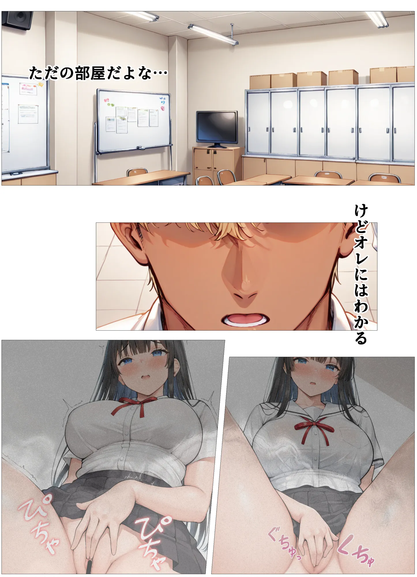 寝取られたくなくて超努力したら…寝取り男要素満載になってハーレムをする 〜生徒会長は激エロでセックスも優等生〜 - 23ページ