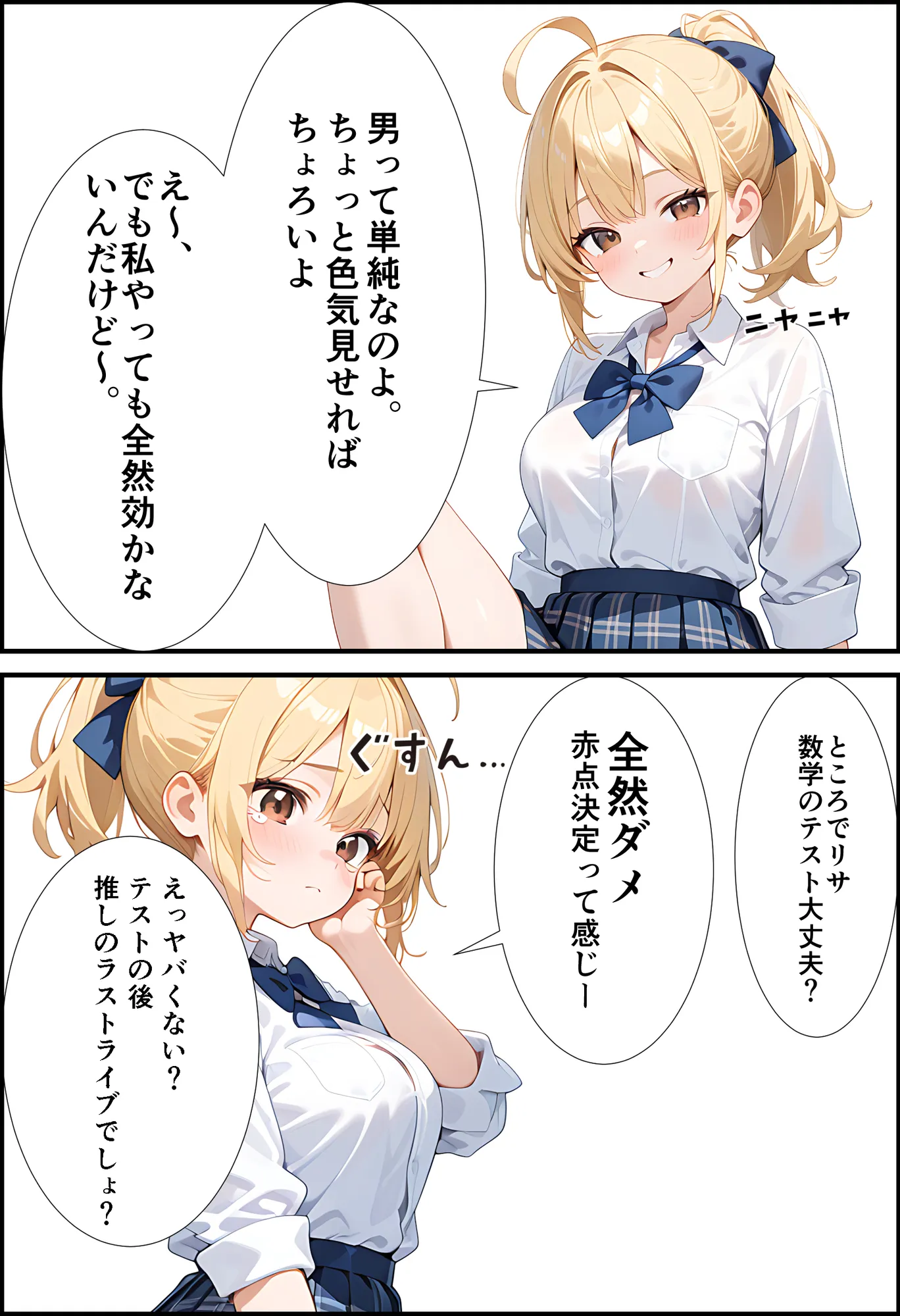 美少女ビッチのテストのお礼は「ヤらせてあげるっ」 - 23ページ