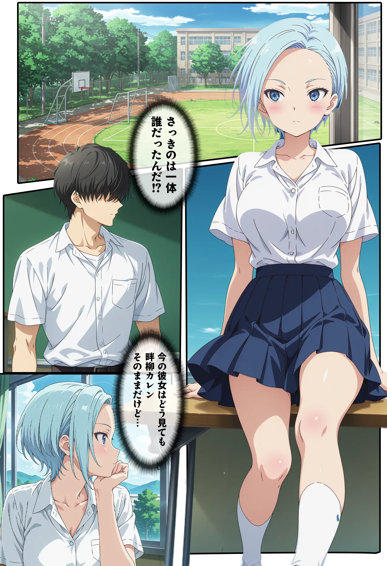 先生からクラスの1軍ギャルを見舞いに行くよう言われただけなのに - 1ページ