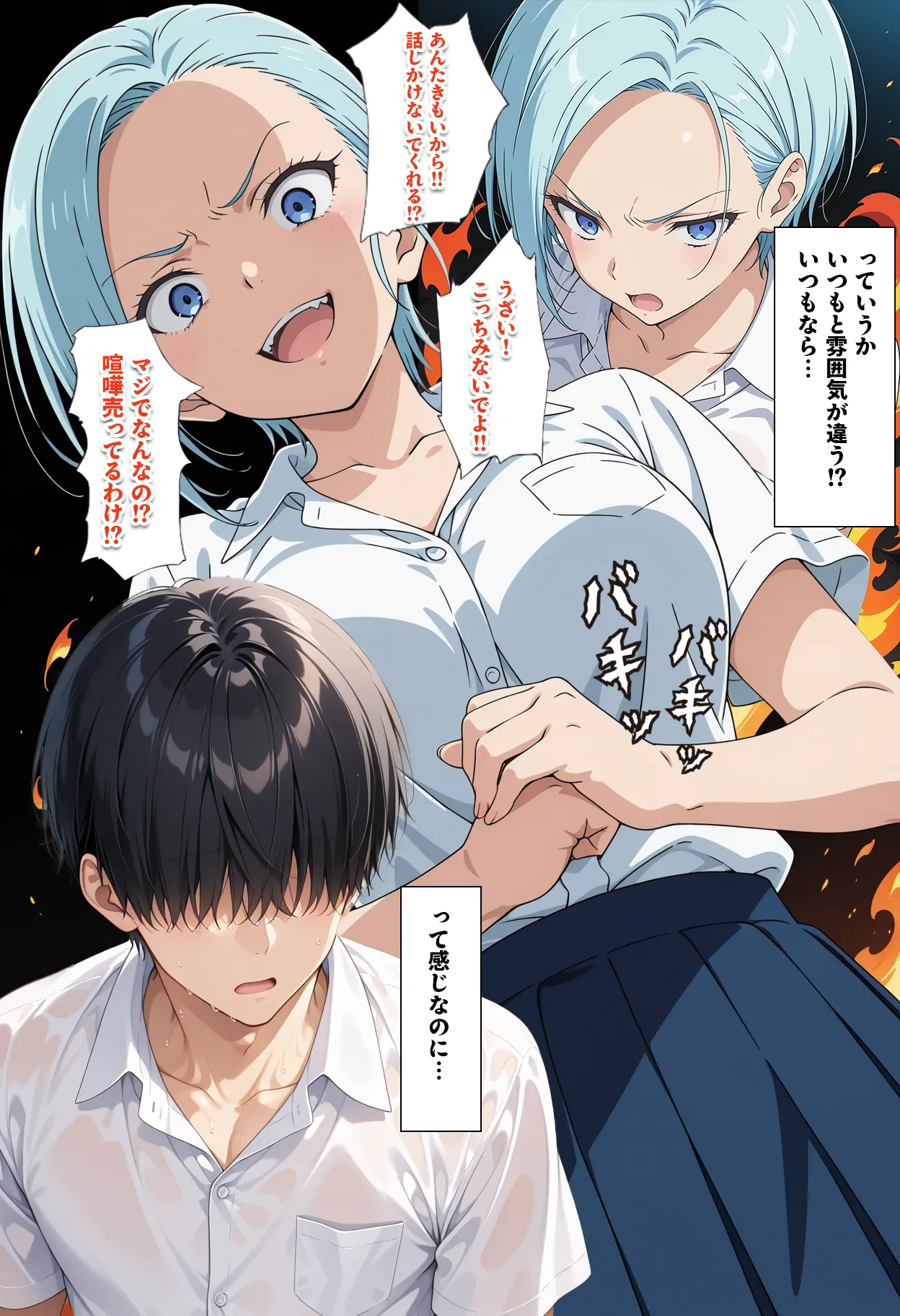 先生からクラスの1軍ギャルを見舞いに行くよう言われただけなのに - 4ページ