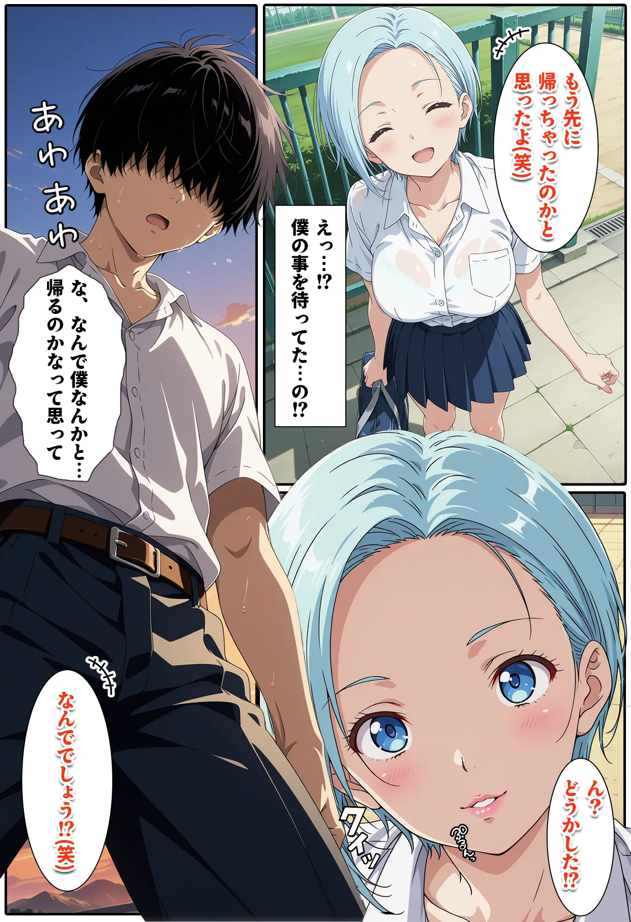 先生からクラスの1軍ギャルを見舞いに行くよう言われただけなのに - 17ページ