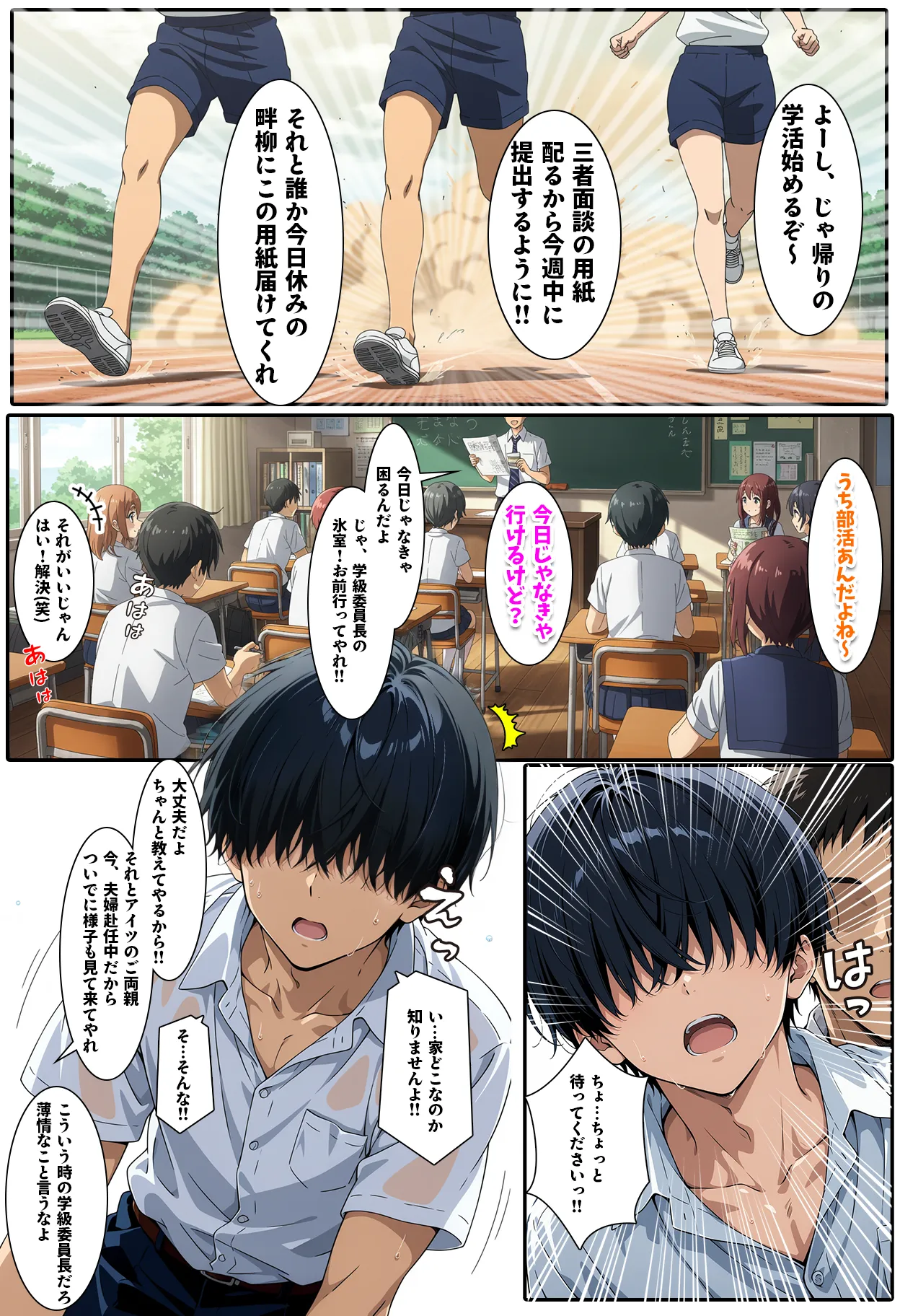 先生からクラスの1軍ギャルを見舞いに行くよう言われただけなのに - 23ページ