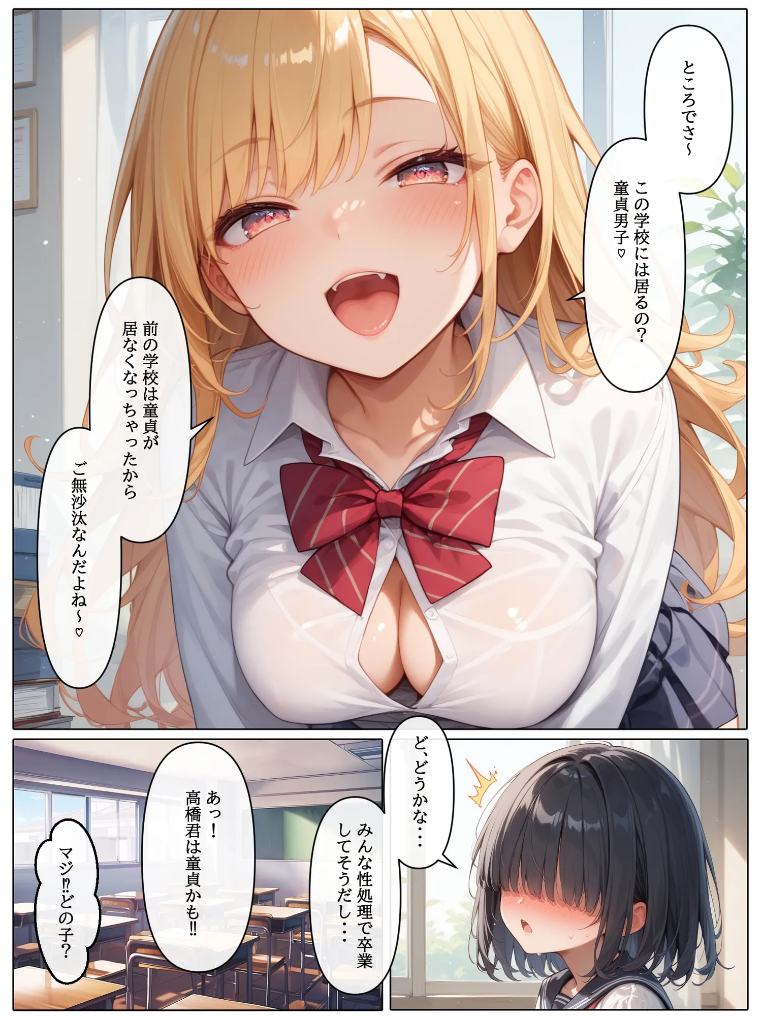 【コミック版】性処理学園〜ギャル転校生編〜 - 5ページ