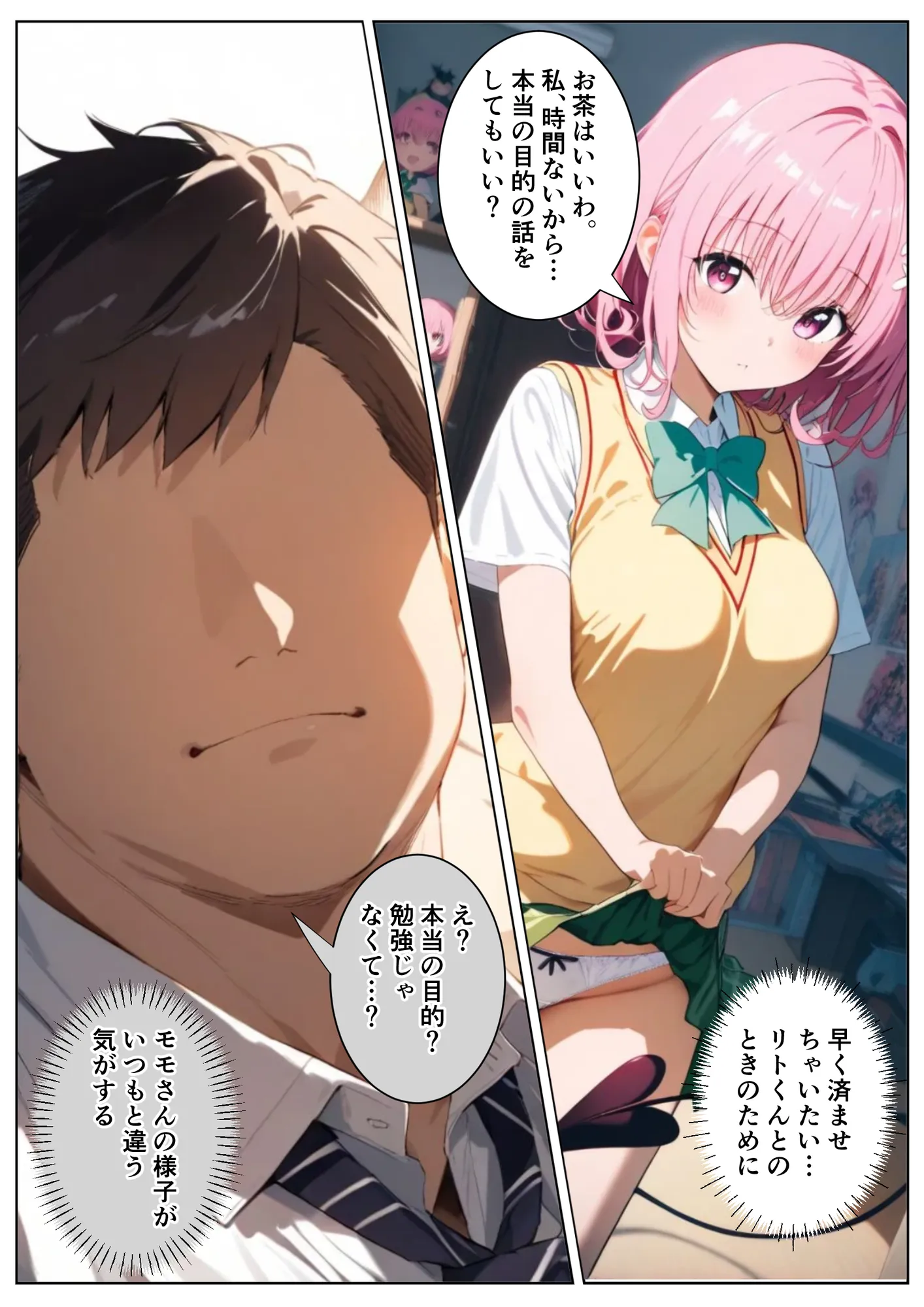 スクールカースト最下位の僕がモ〇に押されて困ってますとらぶる編 - 19ページ