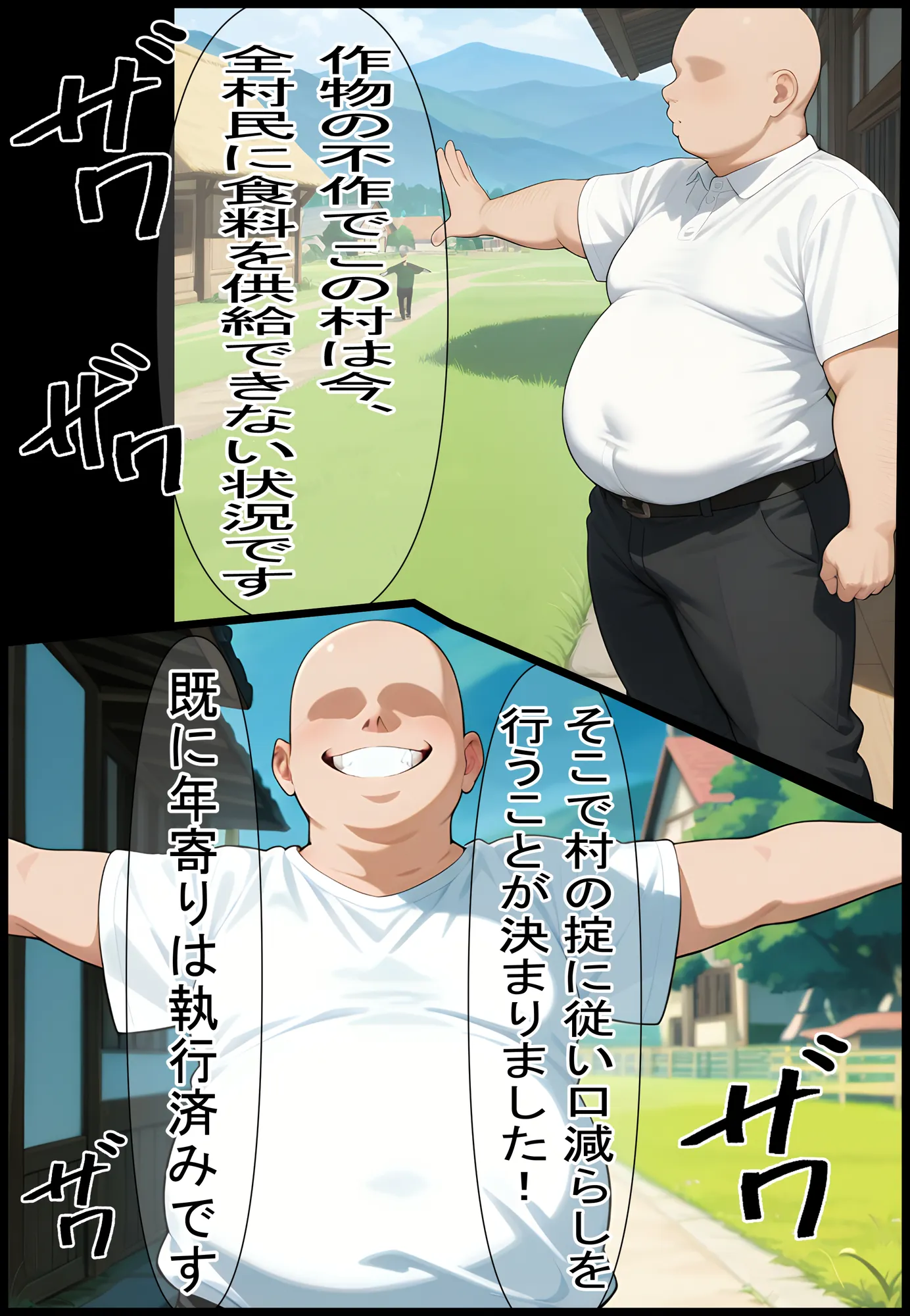 限界集落で子作りしないと口減らし - 1ページ