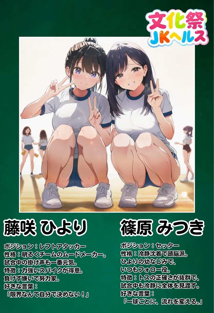 【大乱交】文化祭JKヘルス VS レンタルおじさんちんぽ - 57ページ